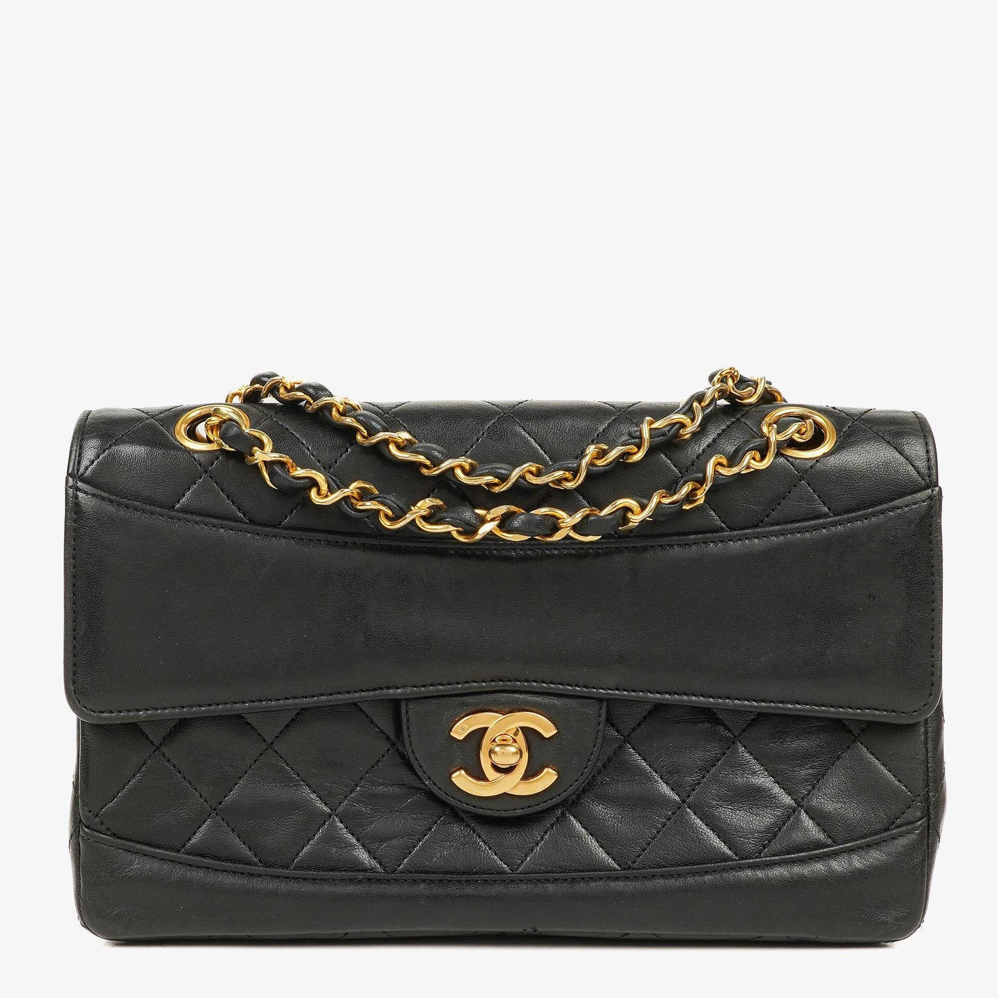 Chanel Classic Small Flap Bag Lambskin 24k Gold-Plated Hardware