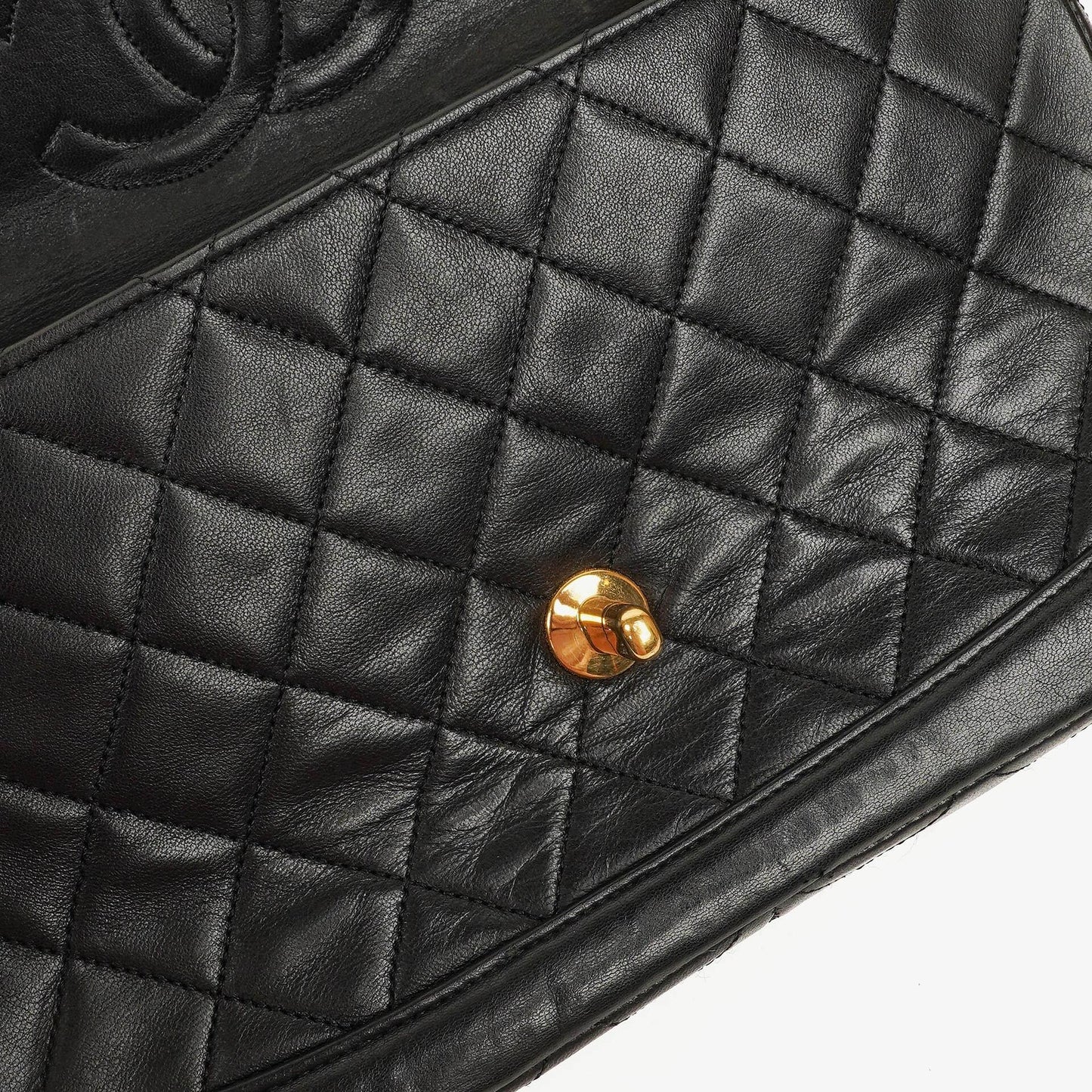 Chanel Classic Small Flap Bag Lambskin 24k Gold-Plated Hardware