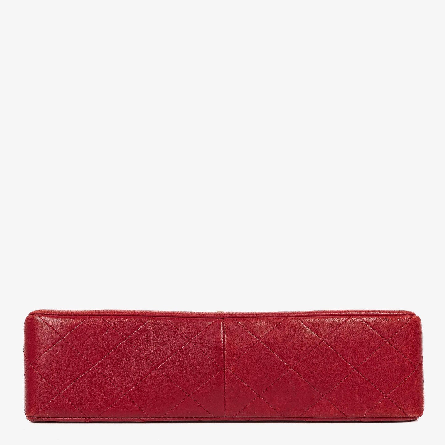 Chanel Classic Small Flap Bag Red Lambskin 24k Gold-Plated Hardware