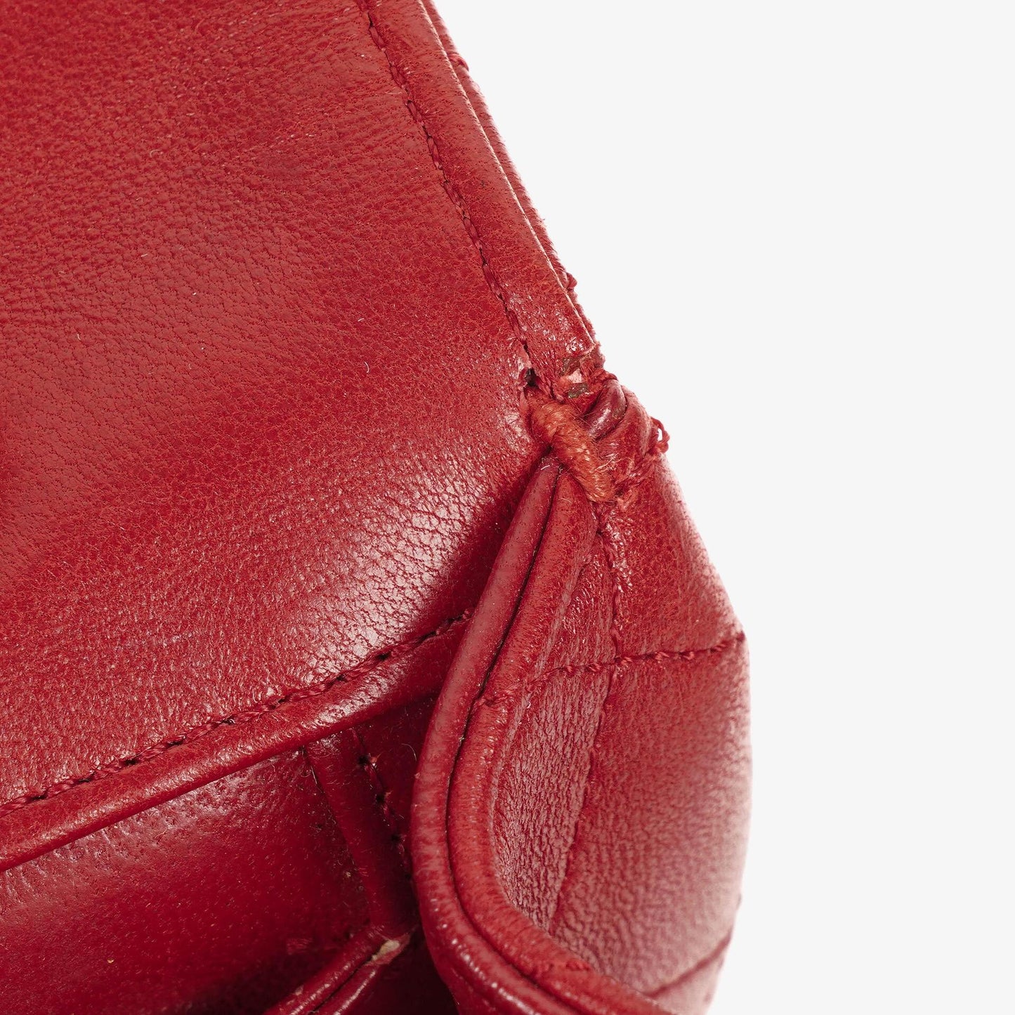 Chanel Classic Small Flap Bag Red Lambskin 24k Gold-Plated Hardware