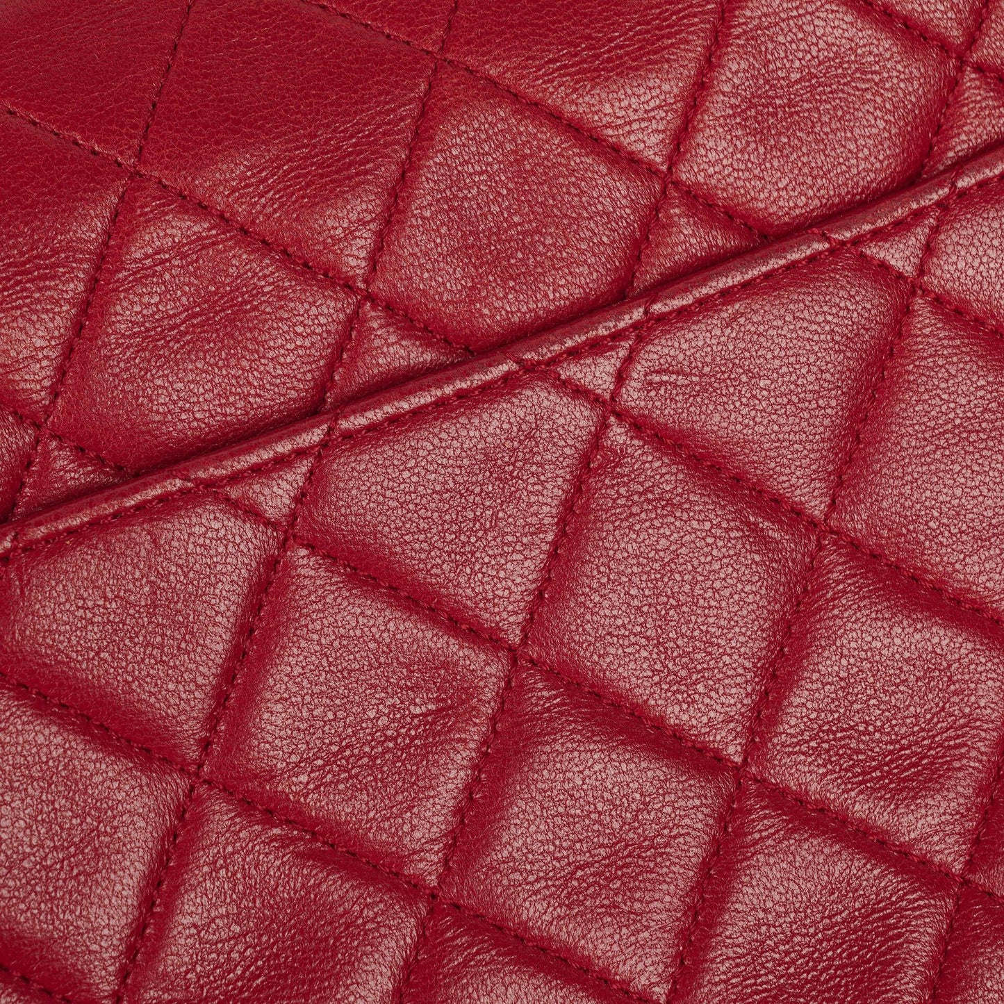 Chanel Classic Small Flap Bag Red Lambskin 24k Gold-Plated Hardware