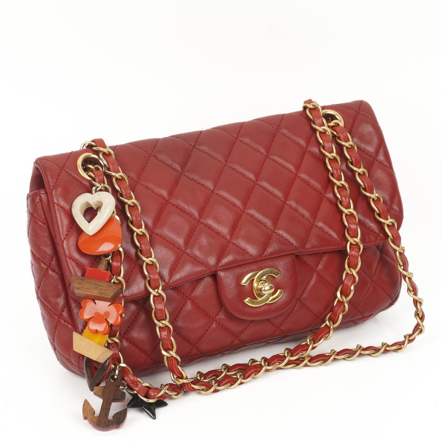 Chanel Cruise Charm Medium Flap Lambskin
