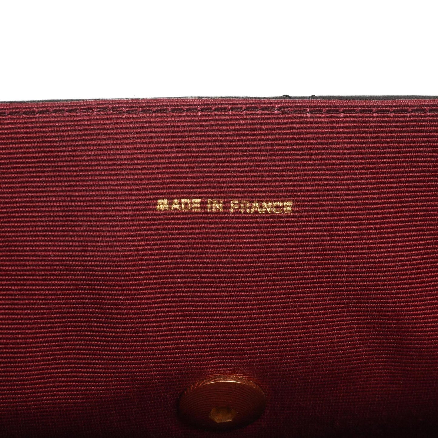 Chanel Double Flap Black Lambskin Half Moon With 24K Gold-Plated Hardware
