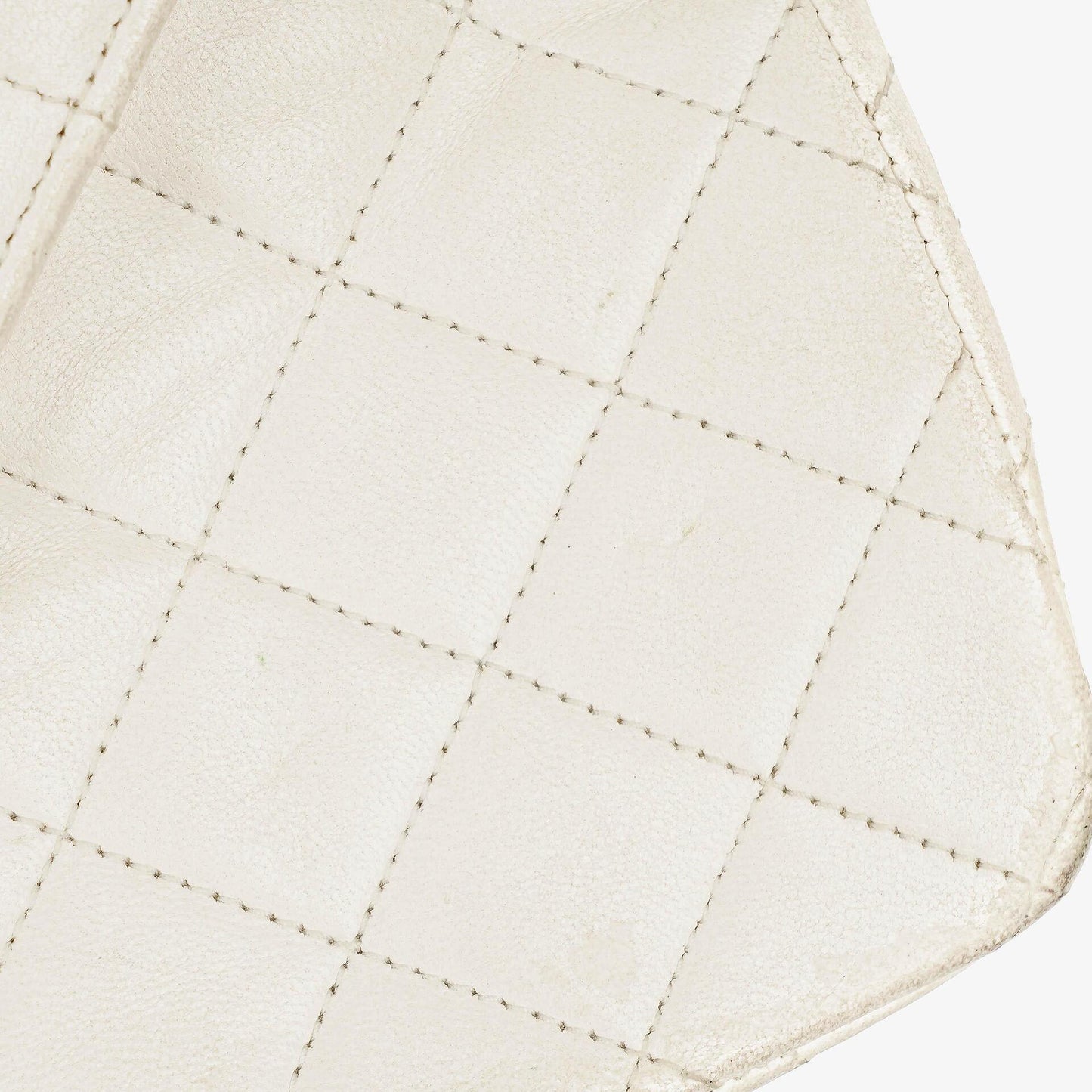 Chanel Envelope Flap Bag White Quilted Lambskin With 24K Gold-Plated Hardware