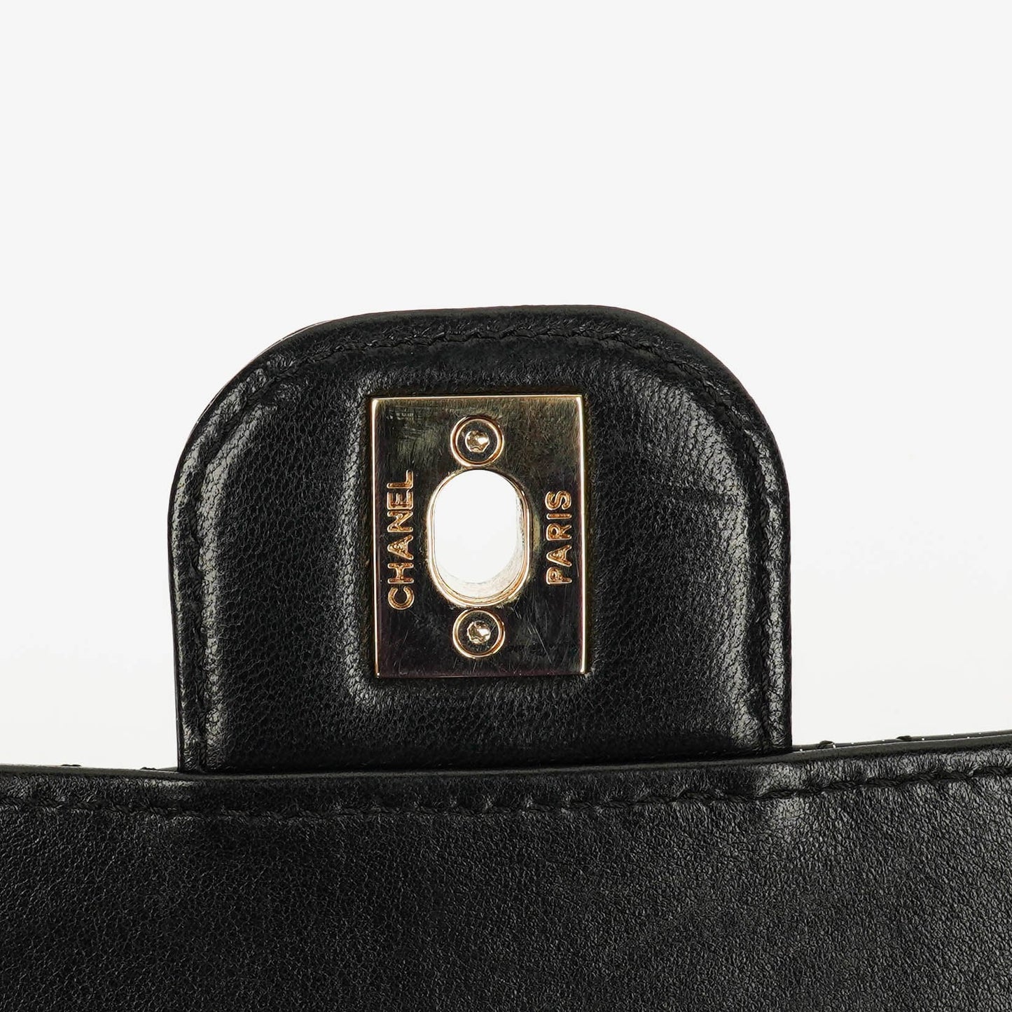 Chanel Evening Star Quilted Glitter Patent East West Flap Bag
