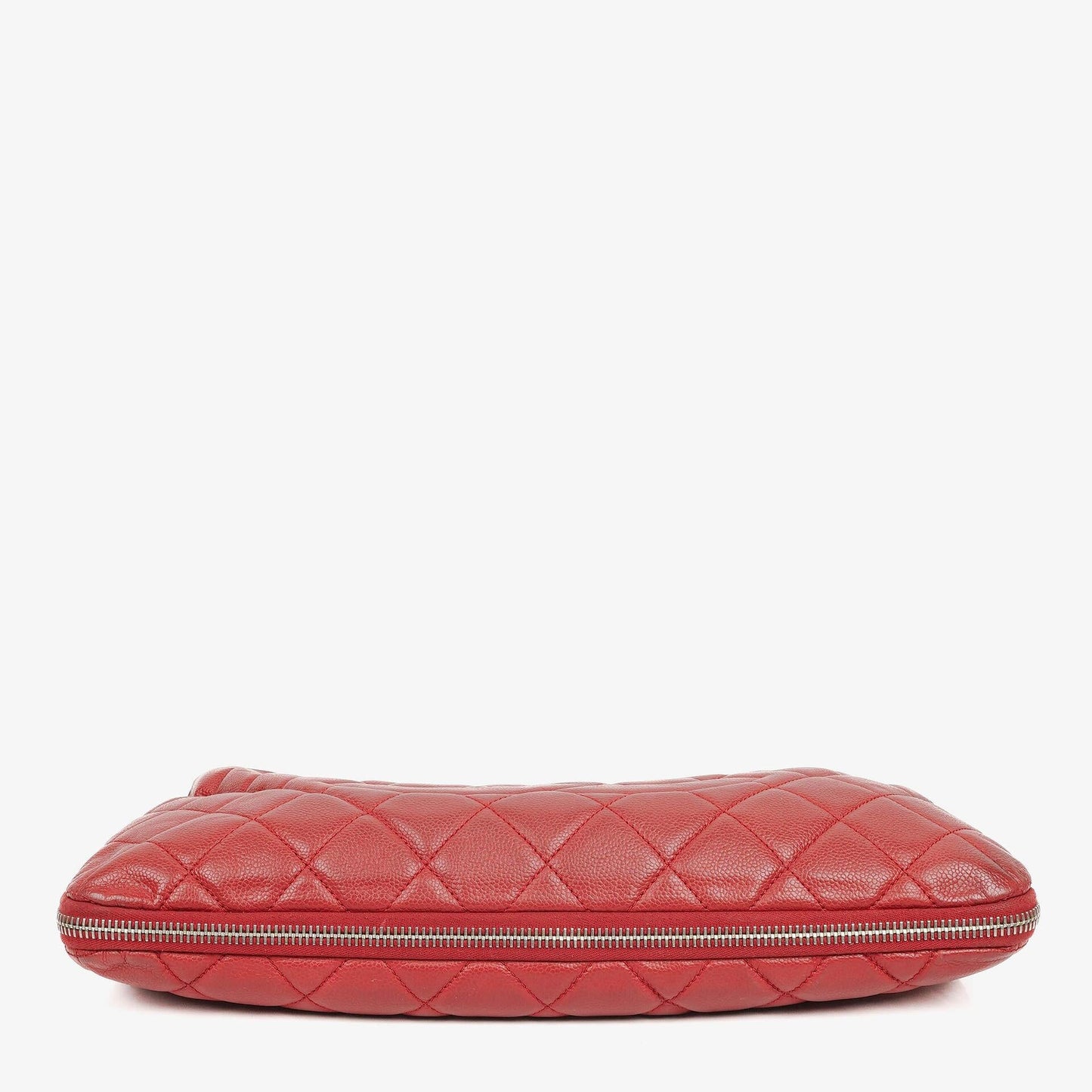 Chanel Expandable Zip Caviar Quilted Shoulder Bag