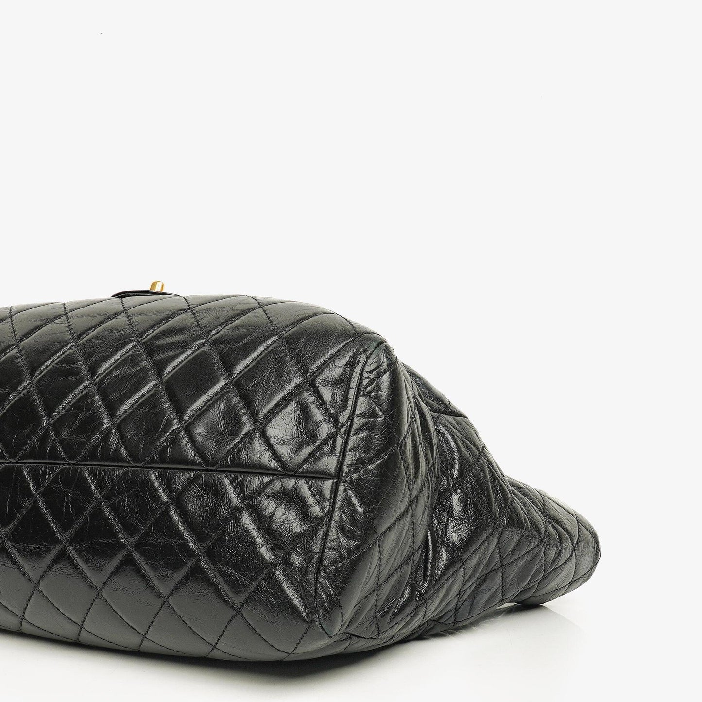 Chanel Front Pocket Large Tote Bag Glazed Quilted Calfskin Gold-Tone Hardware 2014/2015