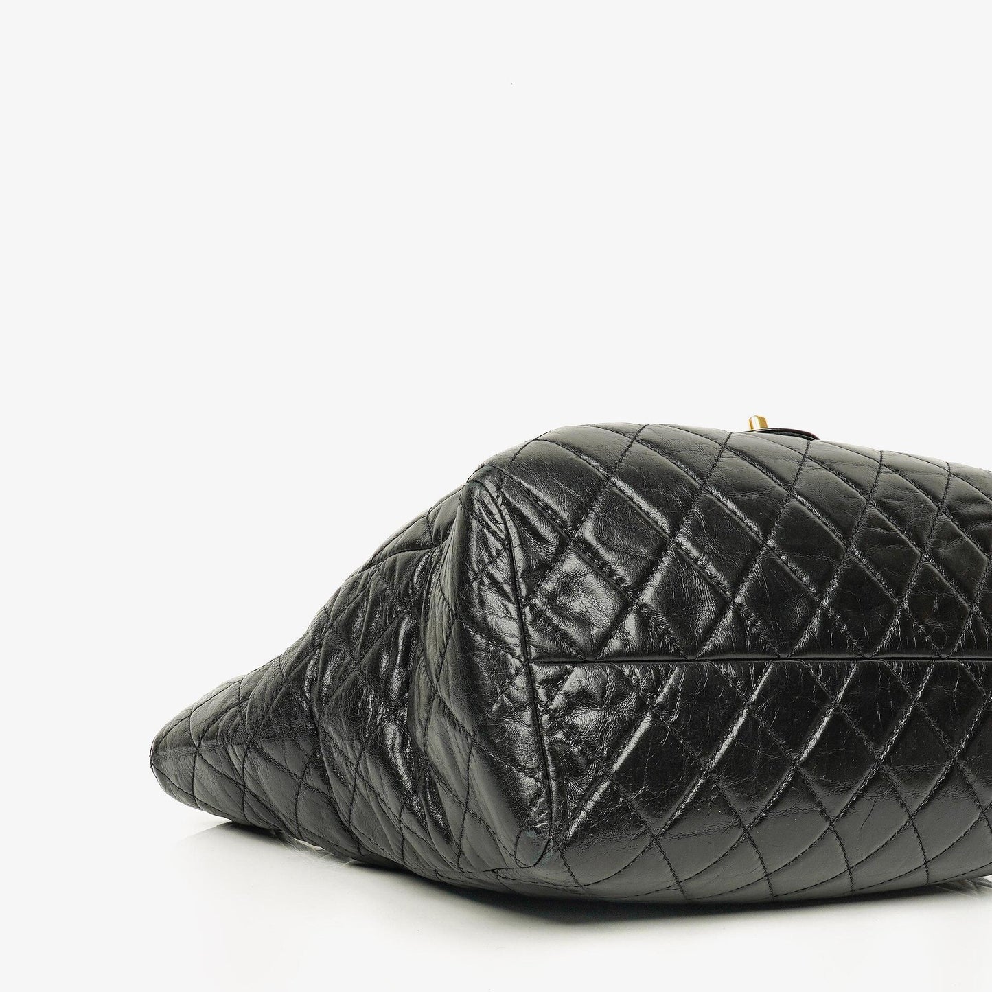 Chanel Front Pocket Large Tote Bag Glazed Quilted Calfskin Gold-Tone Hardware 2014/2015