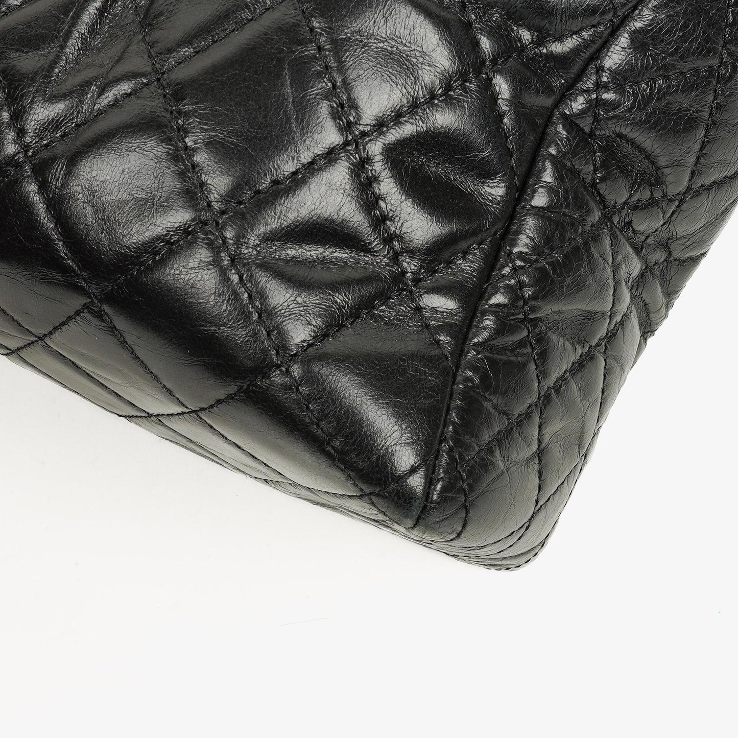 Chanel Front Pocket Large Tote Bag Glazed Quilted Calfskin Gold-Tone Hardware 2014/2015