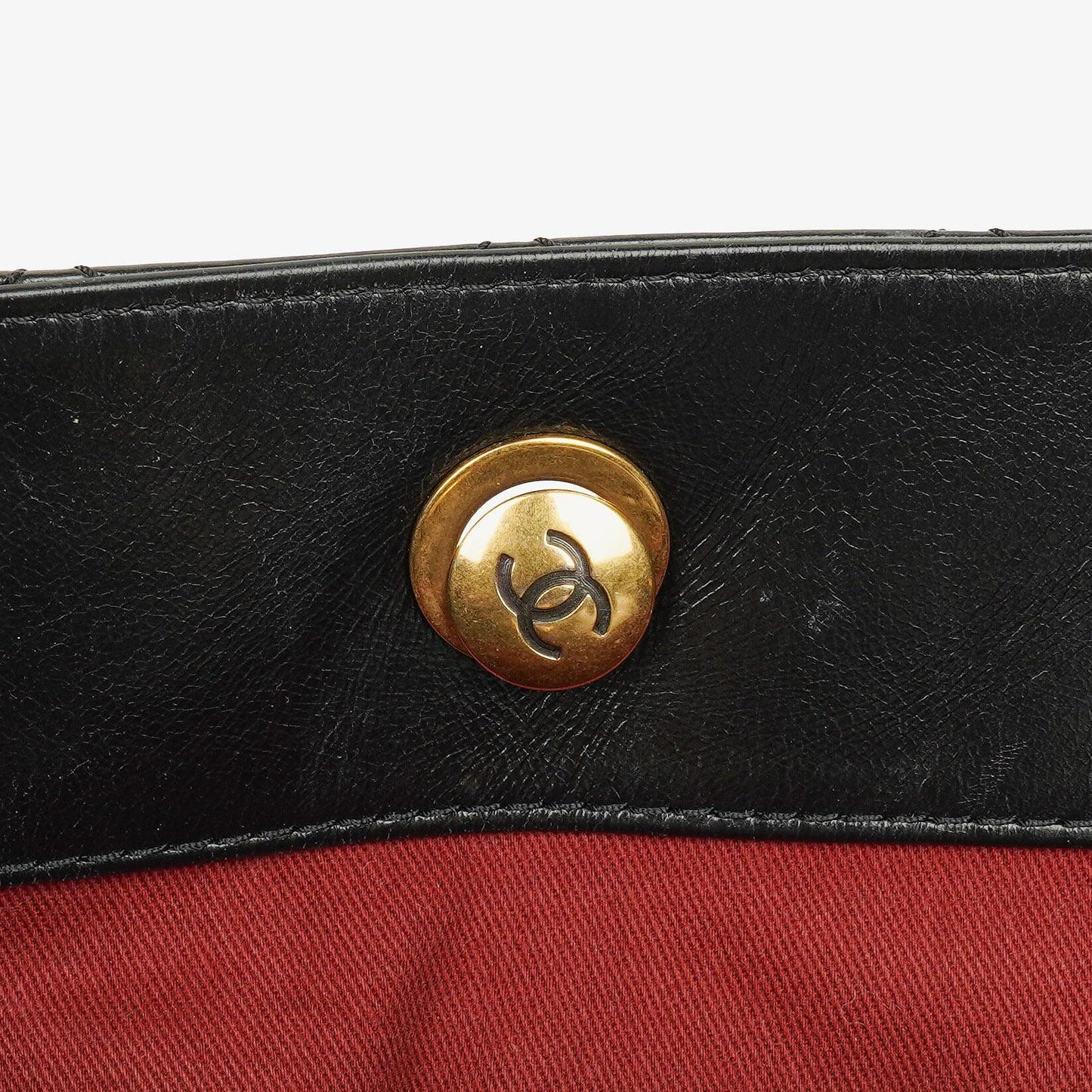 Chanel Front Pocket Large Tote Bag Glazed Quilted Calfskin Gold-Tone Hardware 2014/2015