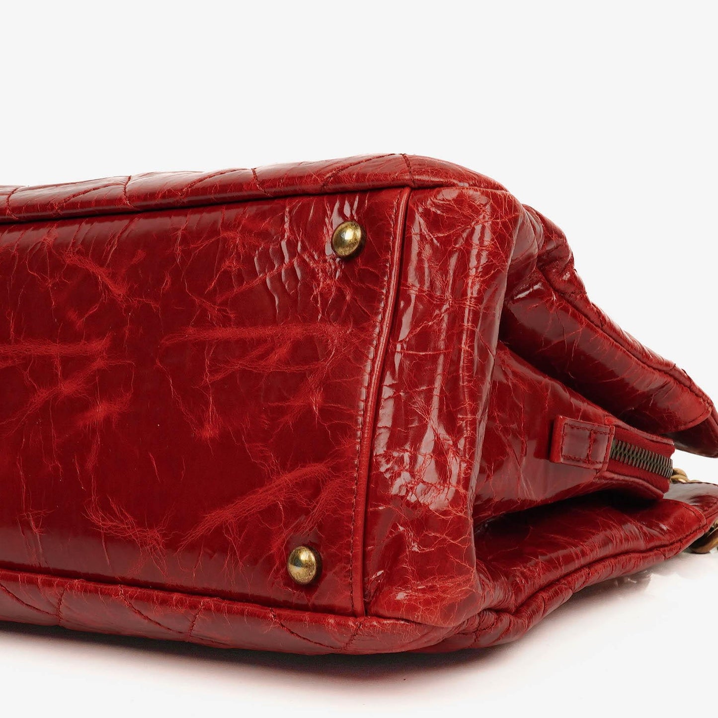 Chanel Glazed Crackled Calfskin Reissue Tote Bag