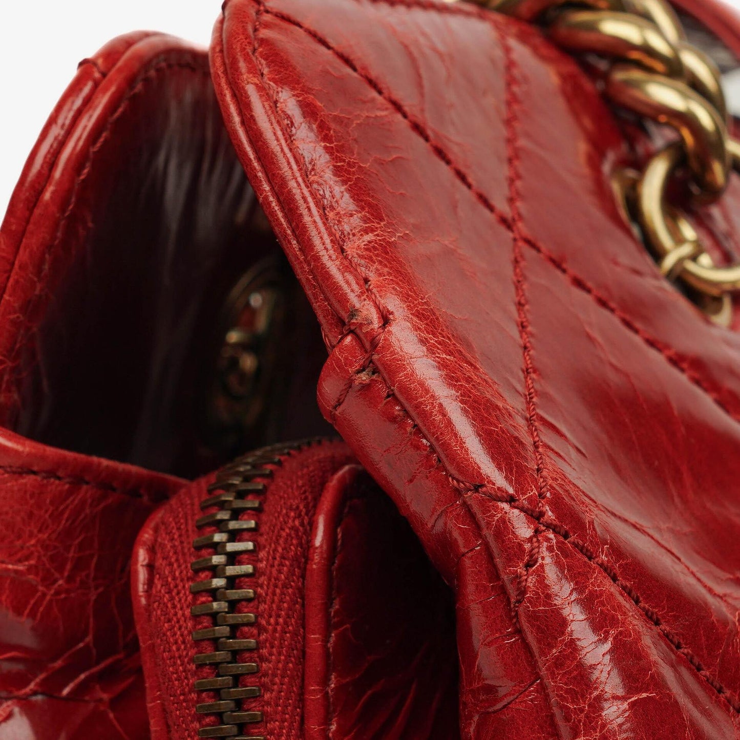 Chanel Glazed Crackled Calfskin Reissue Tote Bag