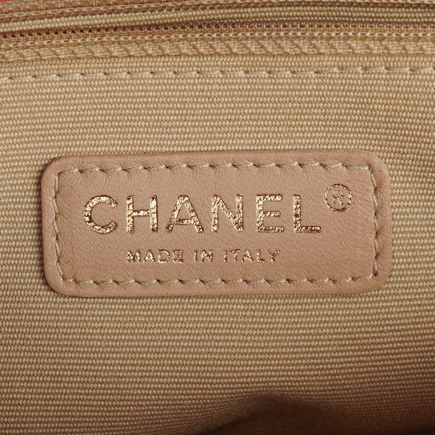Chanel Glazed Crackled Calfskin Reissue Tote Bag