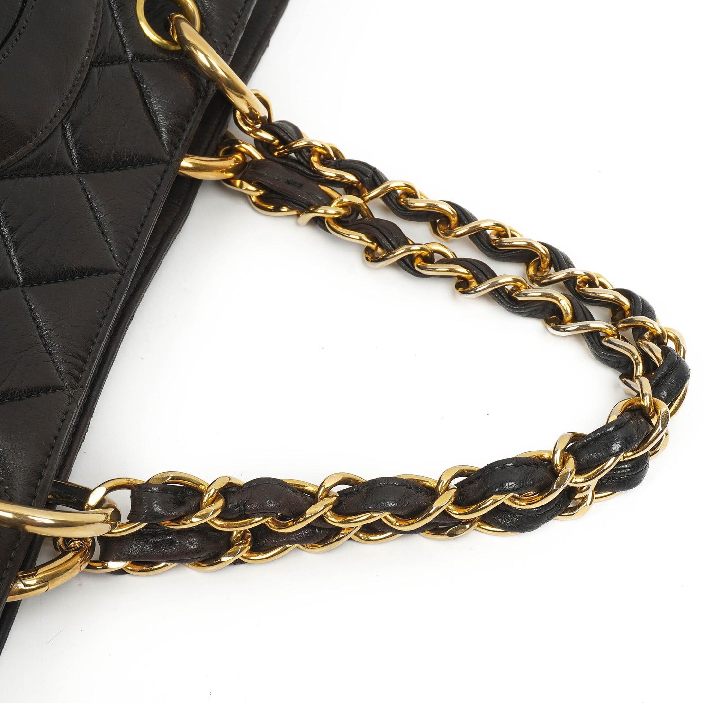 Chanel Grand Shopping Tote Quilted Lambskin Gold-Tone Hardware