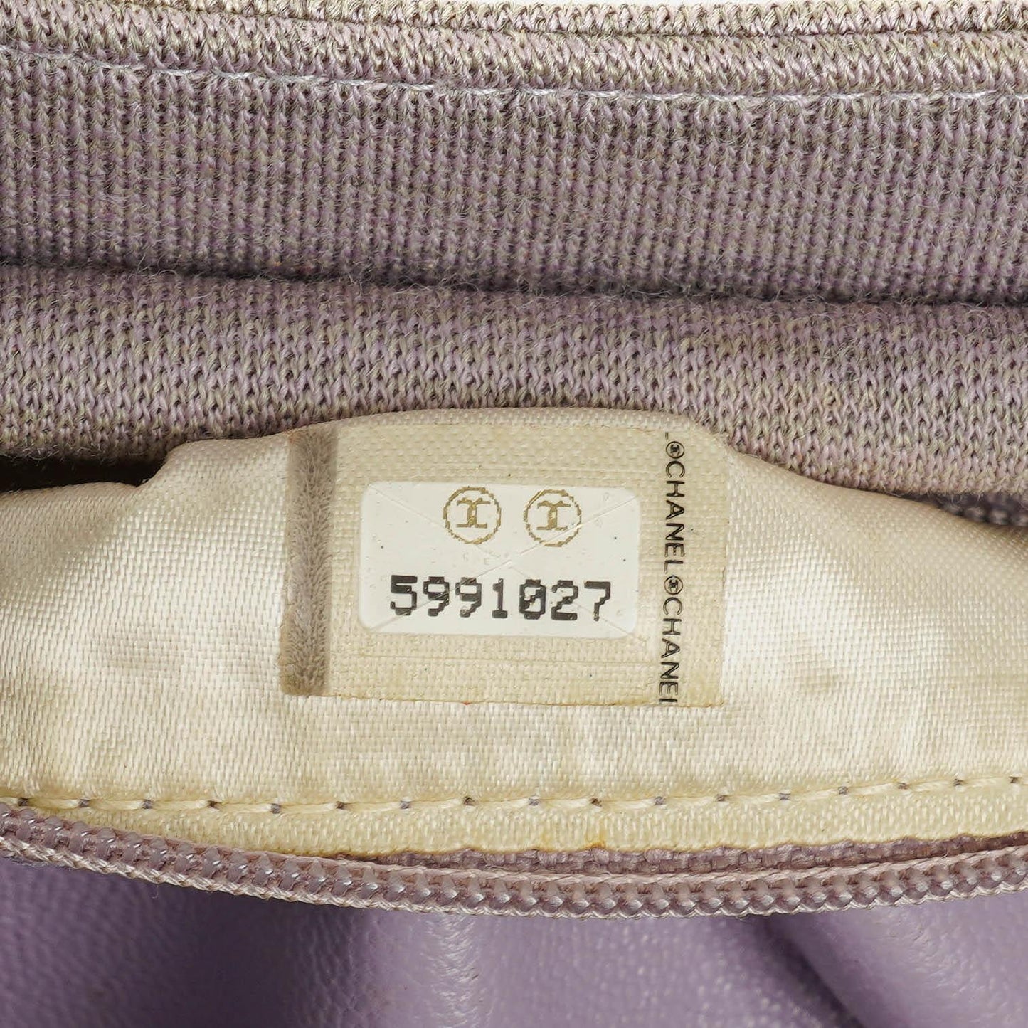 Chanel Jersey Metal Top Handle Bag