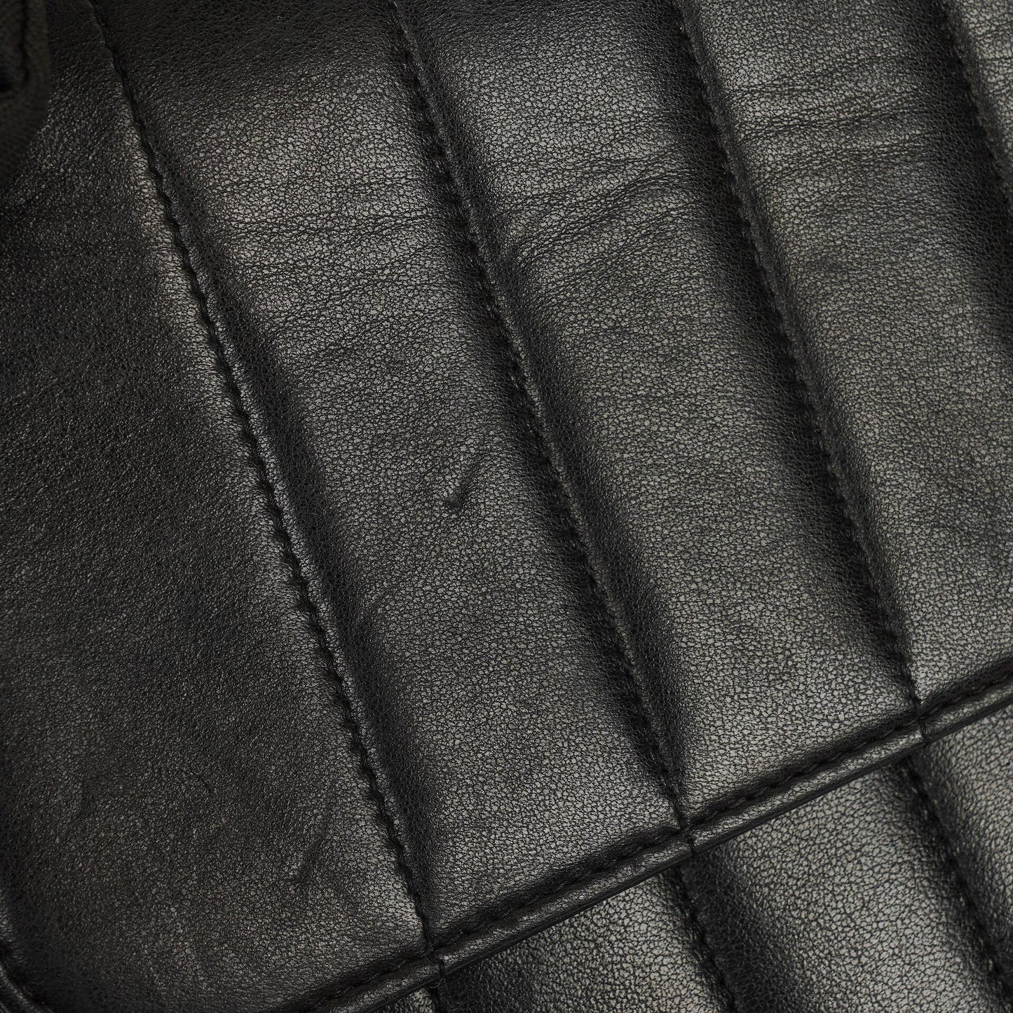 Chanel Jumbo CC Vertical Black Quilted Lamabskin Flap Bag 24K Gold-Plated Hardware