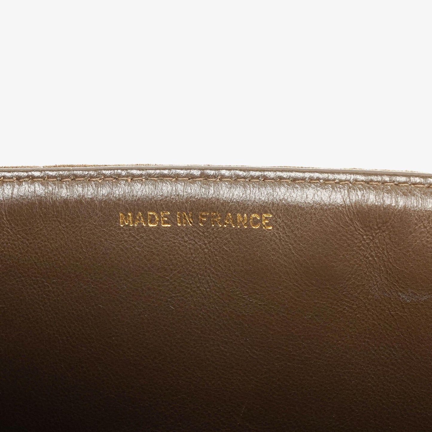 Chanel Jumbo CC Vertical Quilted Suede Flap Bag 24K Gold-Plated Hardware