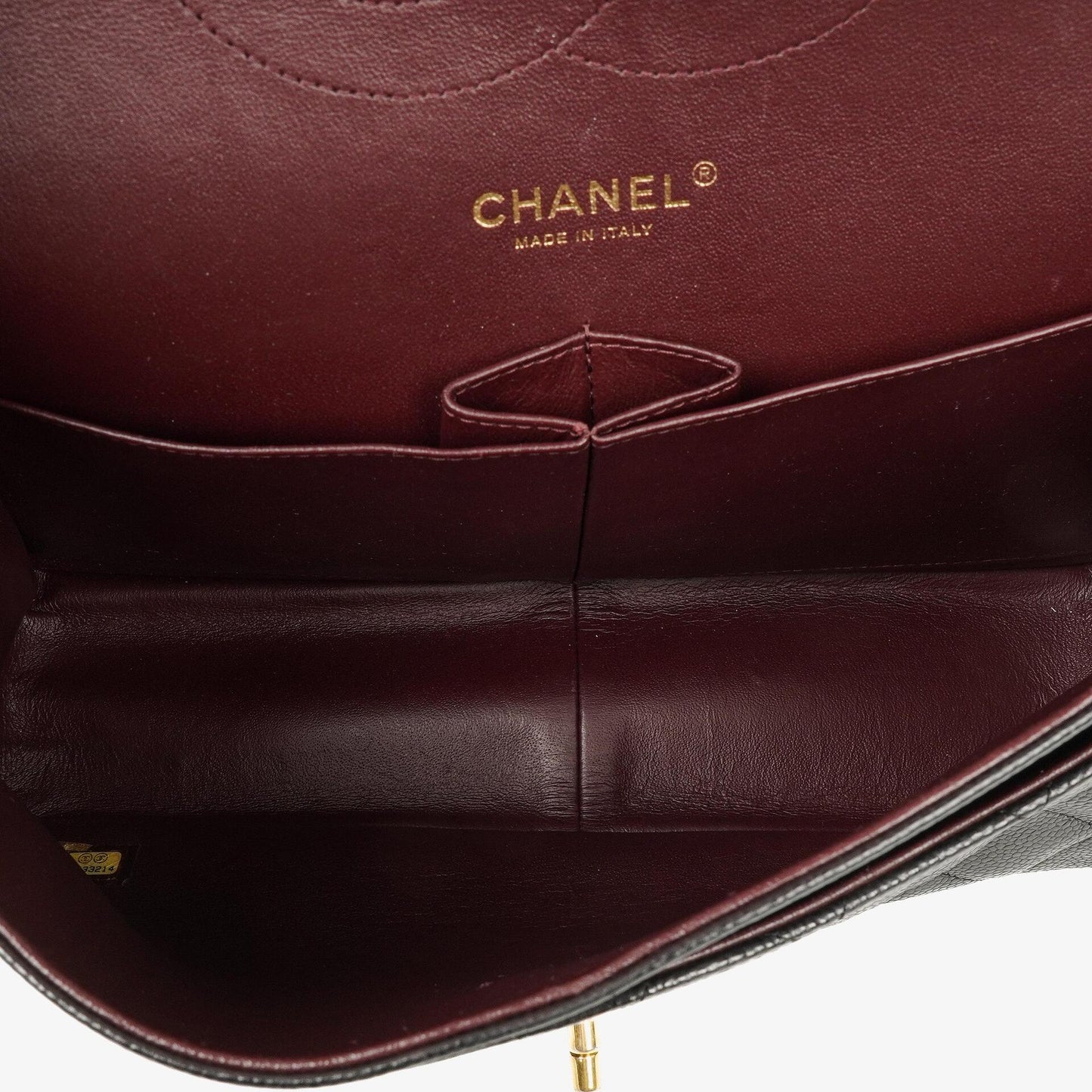 Chanel Jumbo Classic Double Flap Bag Black Quilted Caviar Gold-Tone Hardware