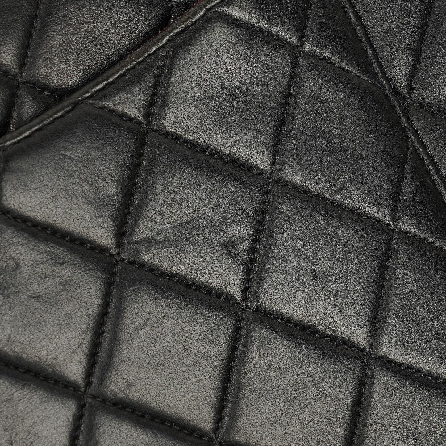 Chanel Jumbo Classic Single Flap Bag Black Quilted Lambskin 24K Gold-Plated Hardware