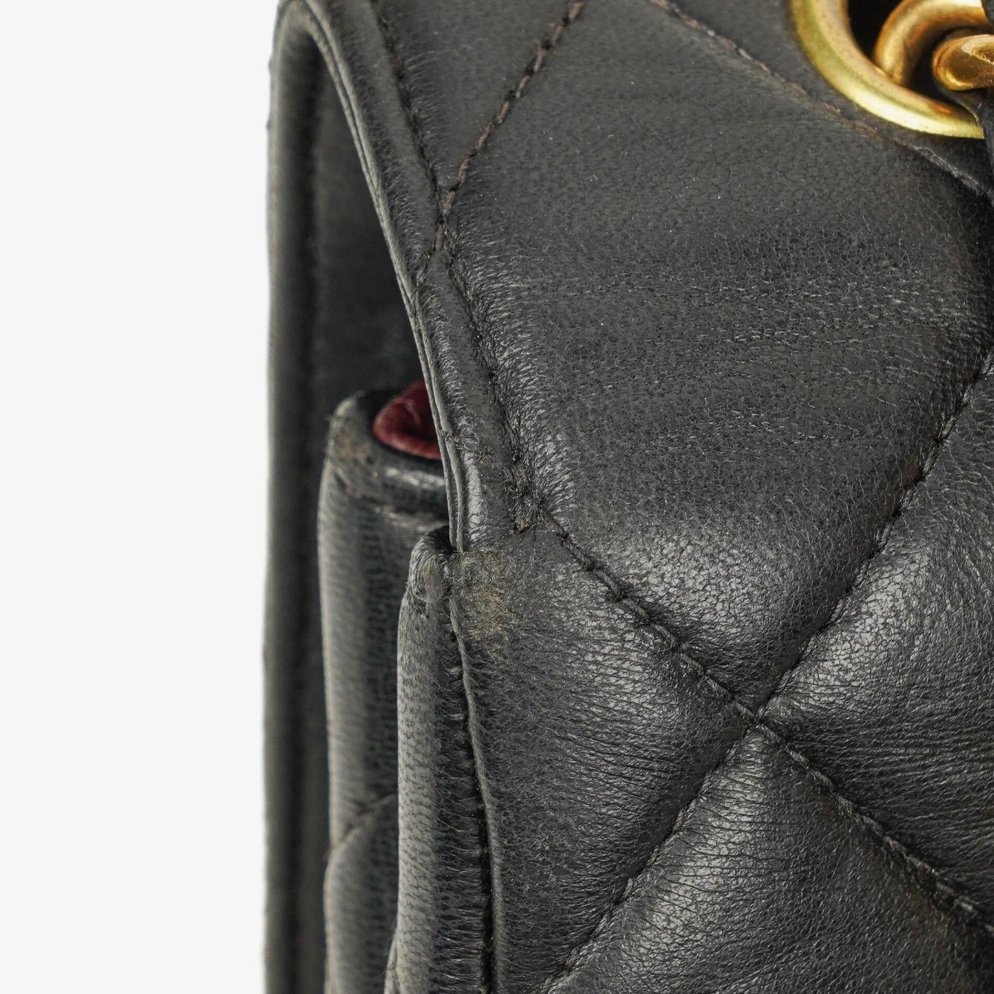 Chanel Jumbo Classic Single Flap Bag Black Quilted Lambskin 24K Gold-Plated Hardware