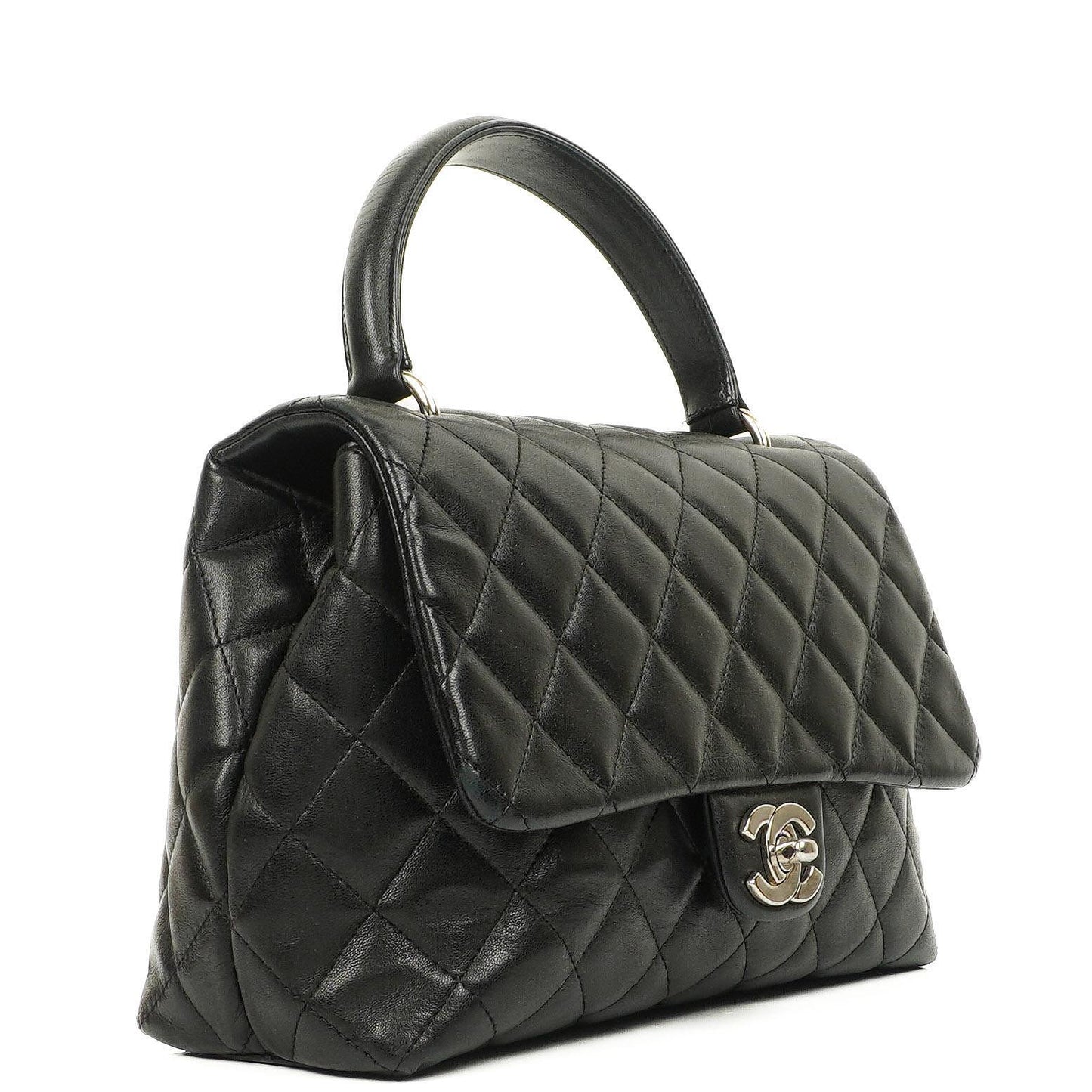 Chanel Kelly Medium Black Quilted Lambskin, 2005-2006