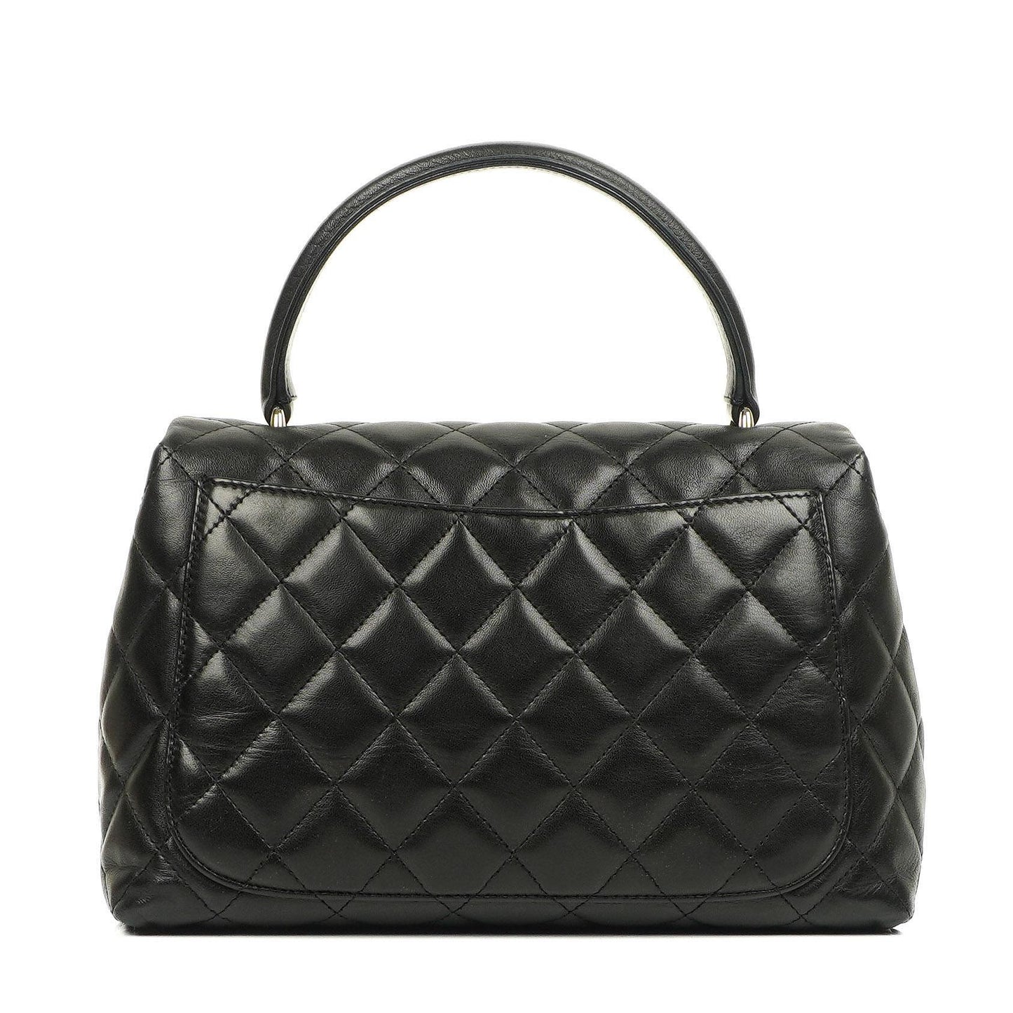 Chanel Kelly Medium Black Quilted Lambskin, 2005-2006