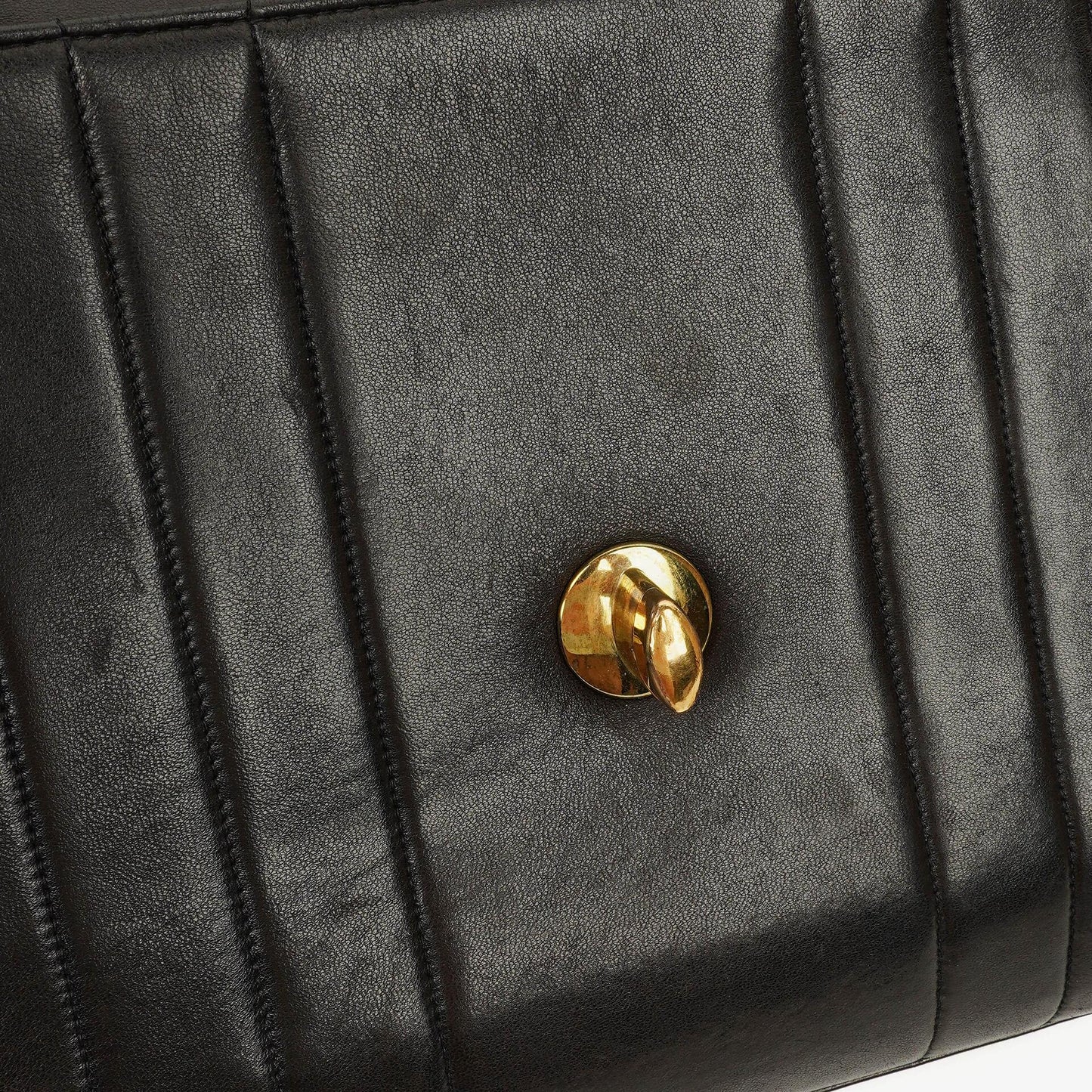 Chanel Lambskin Black Vertical Quilted Maxi CC Flap Shoulder Bag