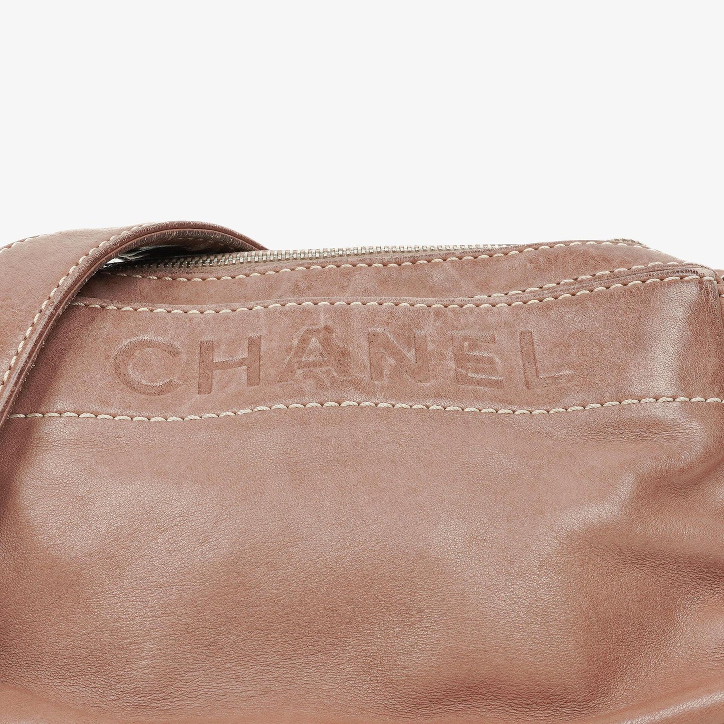 Chanel Lambskin Lax Accordion Hobo Bag