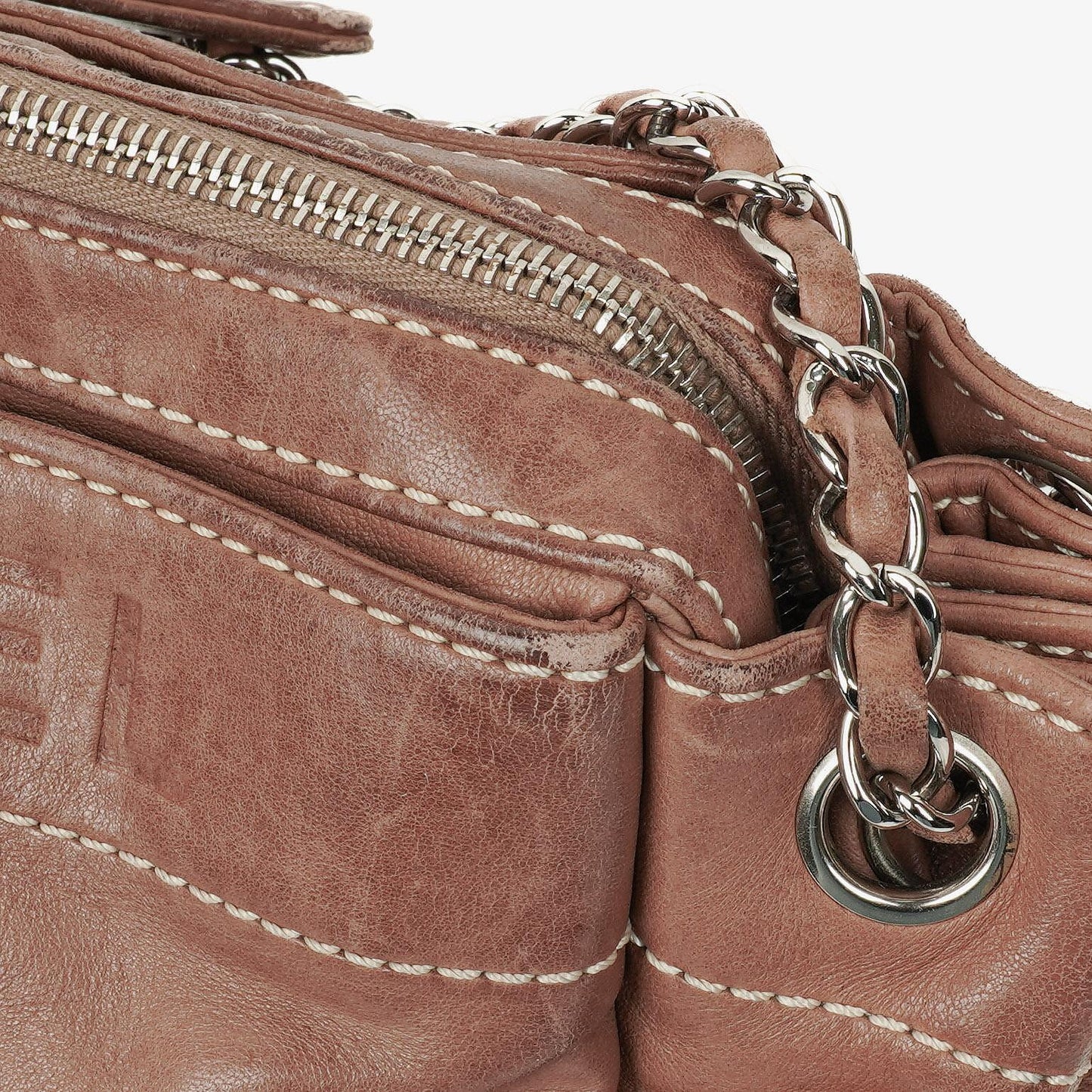 Chanel Lambskin Lax Accordion Hobo Bag