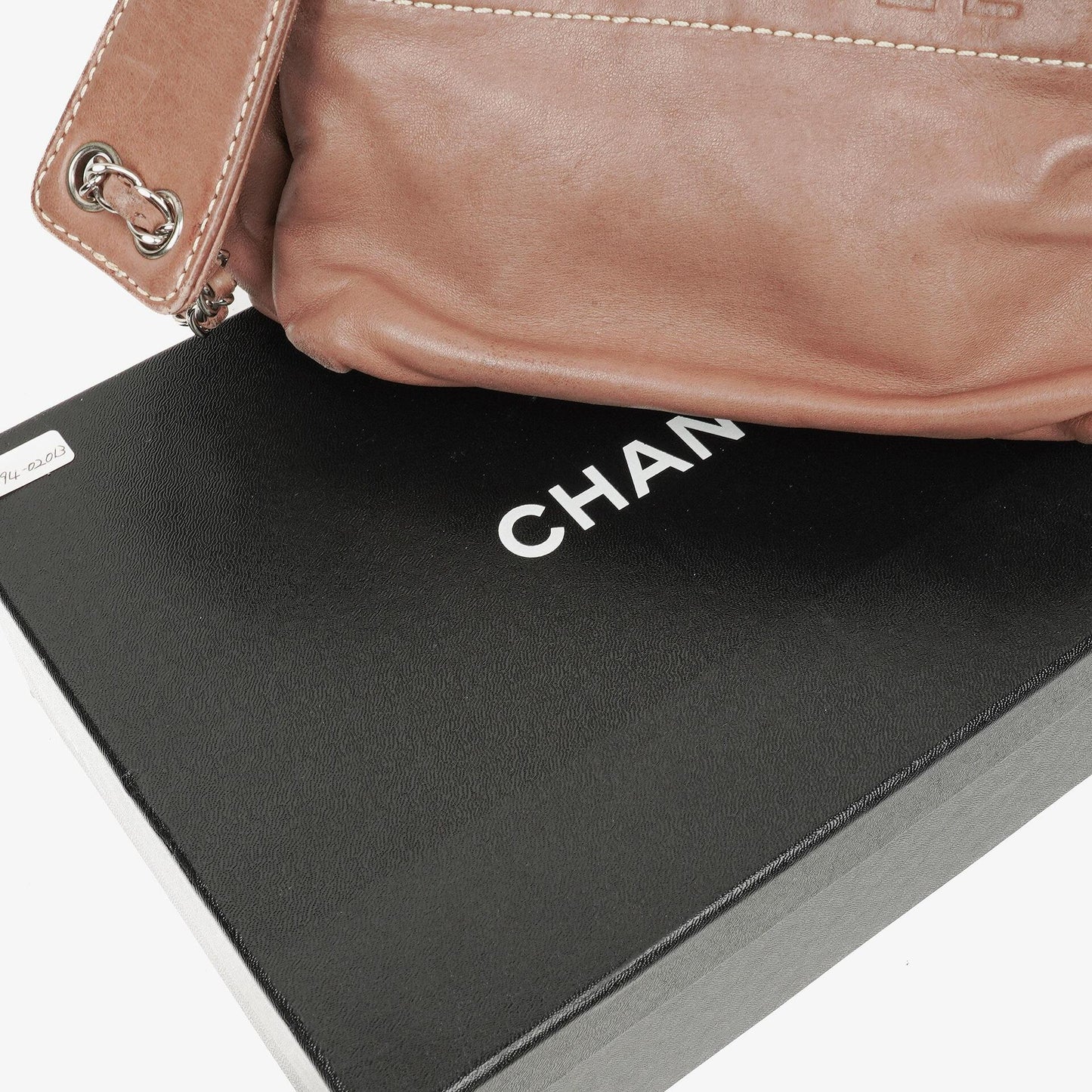 Chanel Lambskin Lax Accordion Hobo Bag