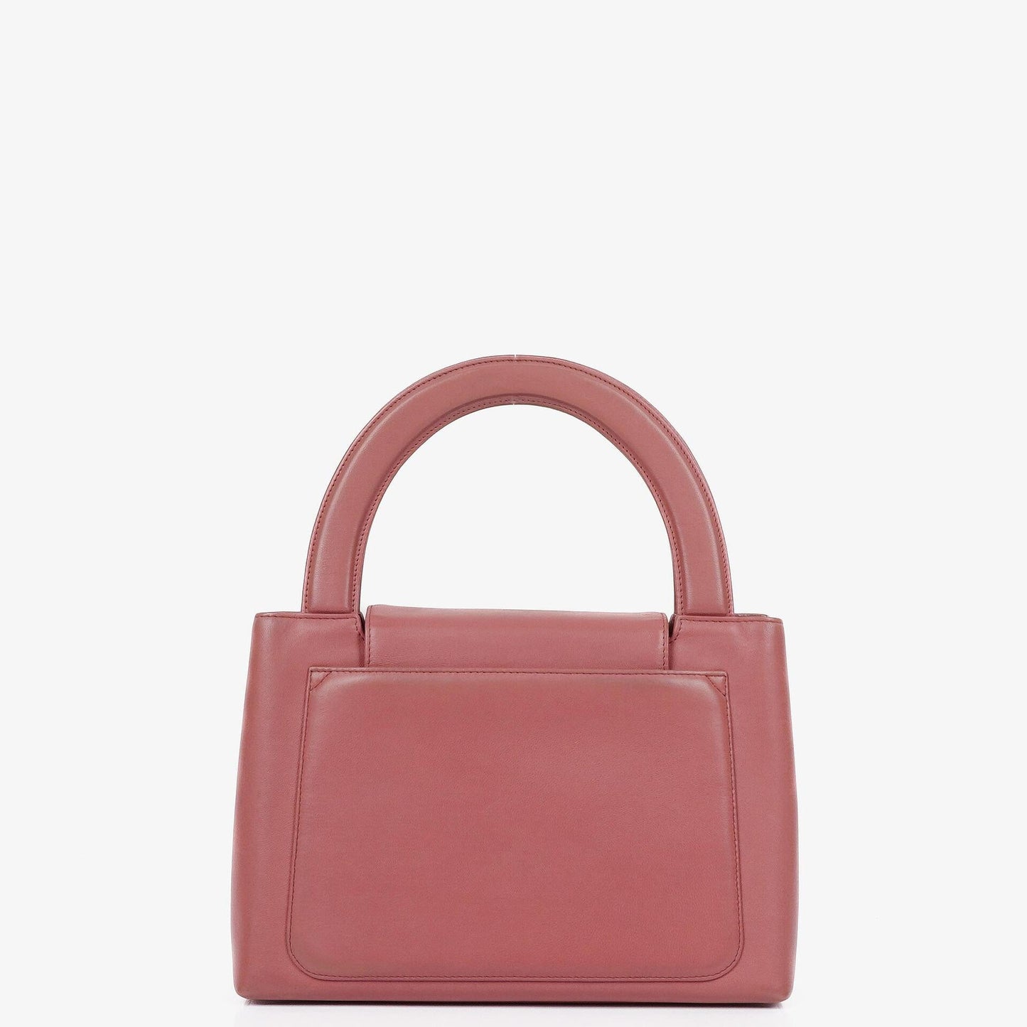 Chanel Large Kelly Pink Lambskin 24K Gold-Plated Hardware Shopping Bag
