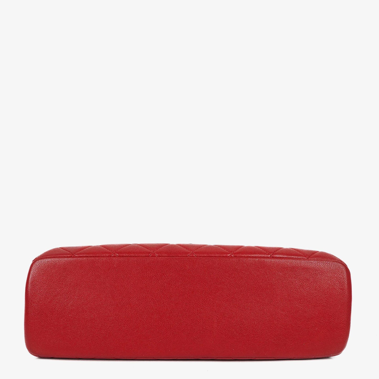 Chanel Large Simply CC Rue Cambon Red Shiny Calfskin Flap Bag