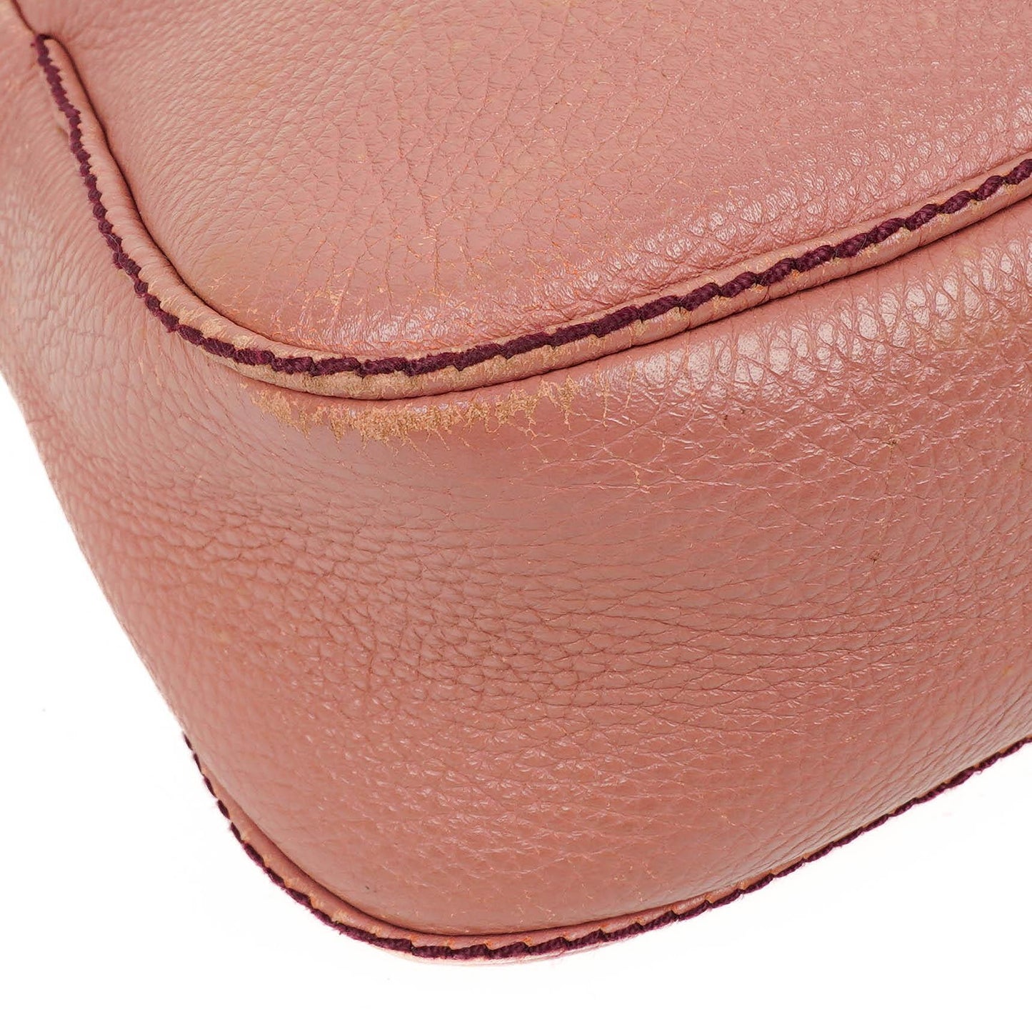 Chanel LAX Front Pocket Grained Calfskin Shoulder Bag, 2003-2004