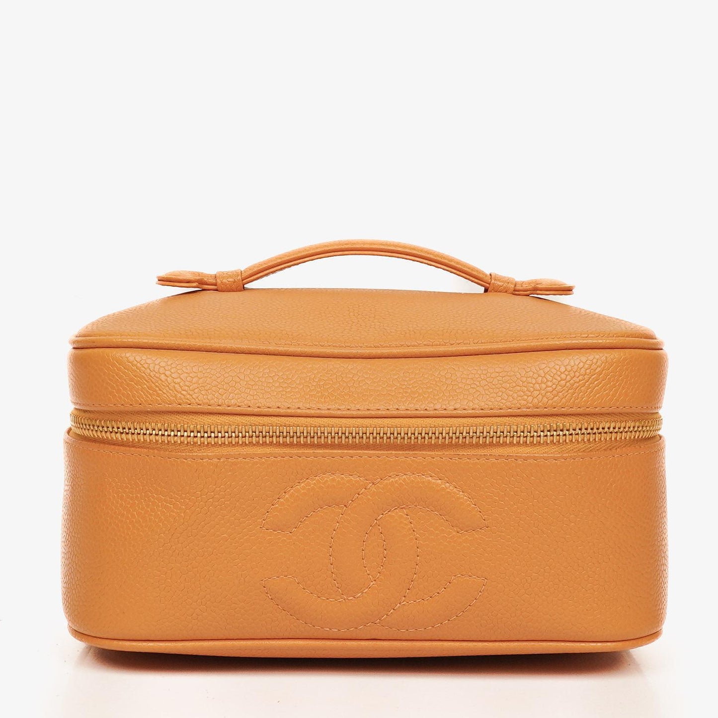 Chanel Leather Cosmetic Vanity Case