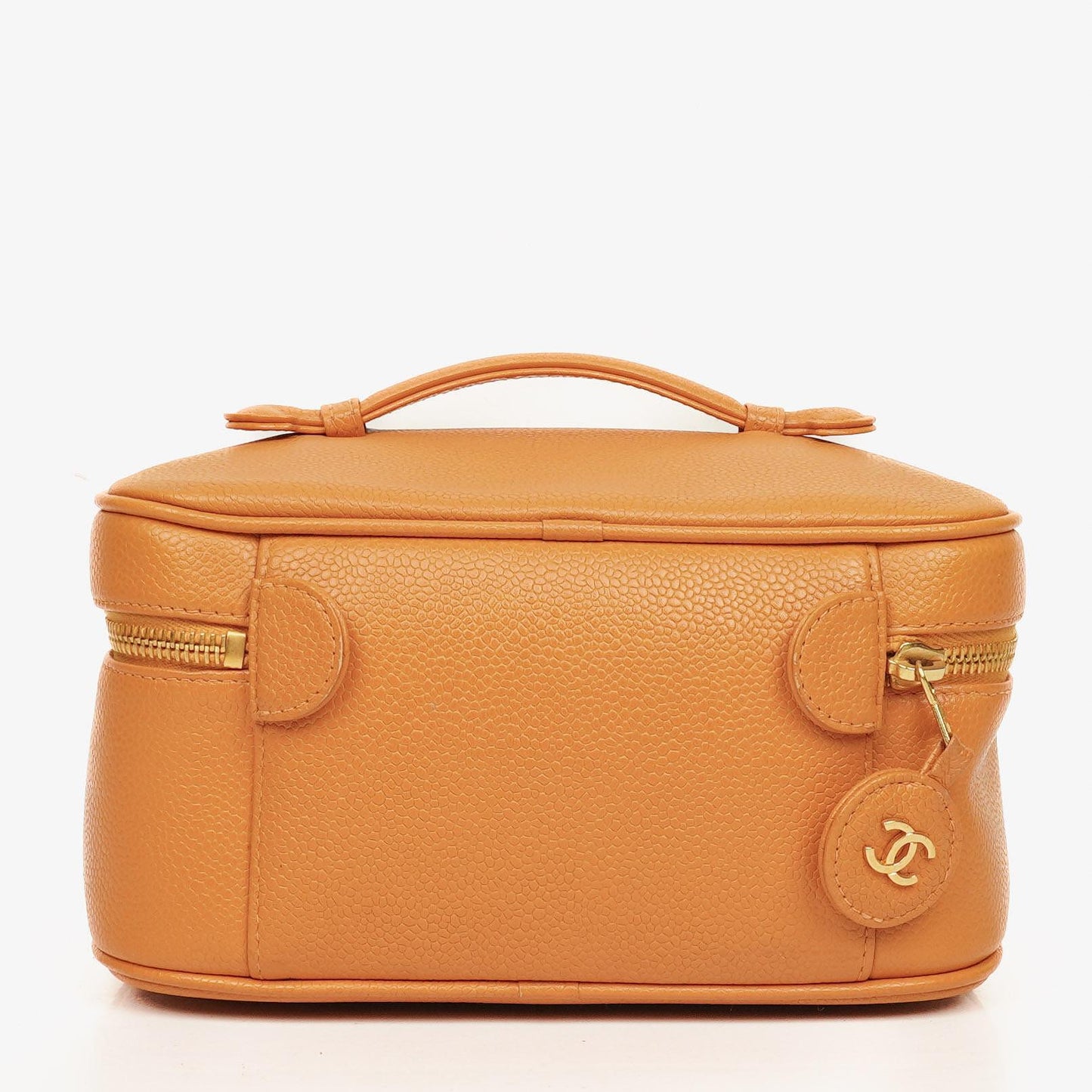 Chanel Leather Cosmetic Vanity Case