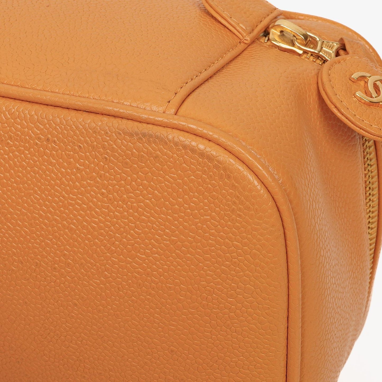 Chanel Leather Cosmetic Vanity Case