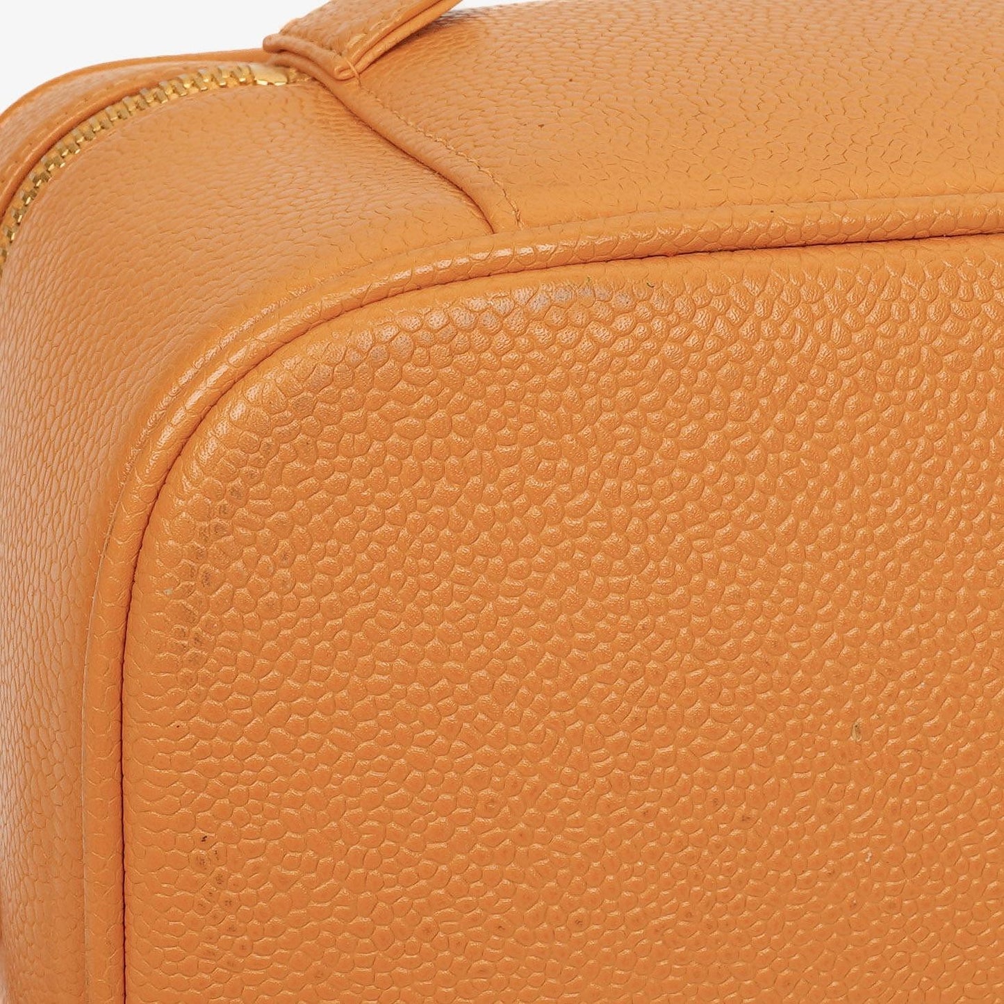Chanel Leather Cosmetic Vanity Case
