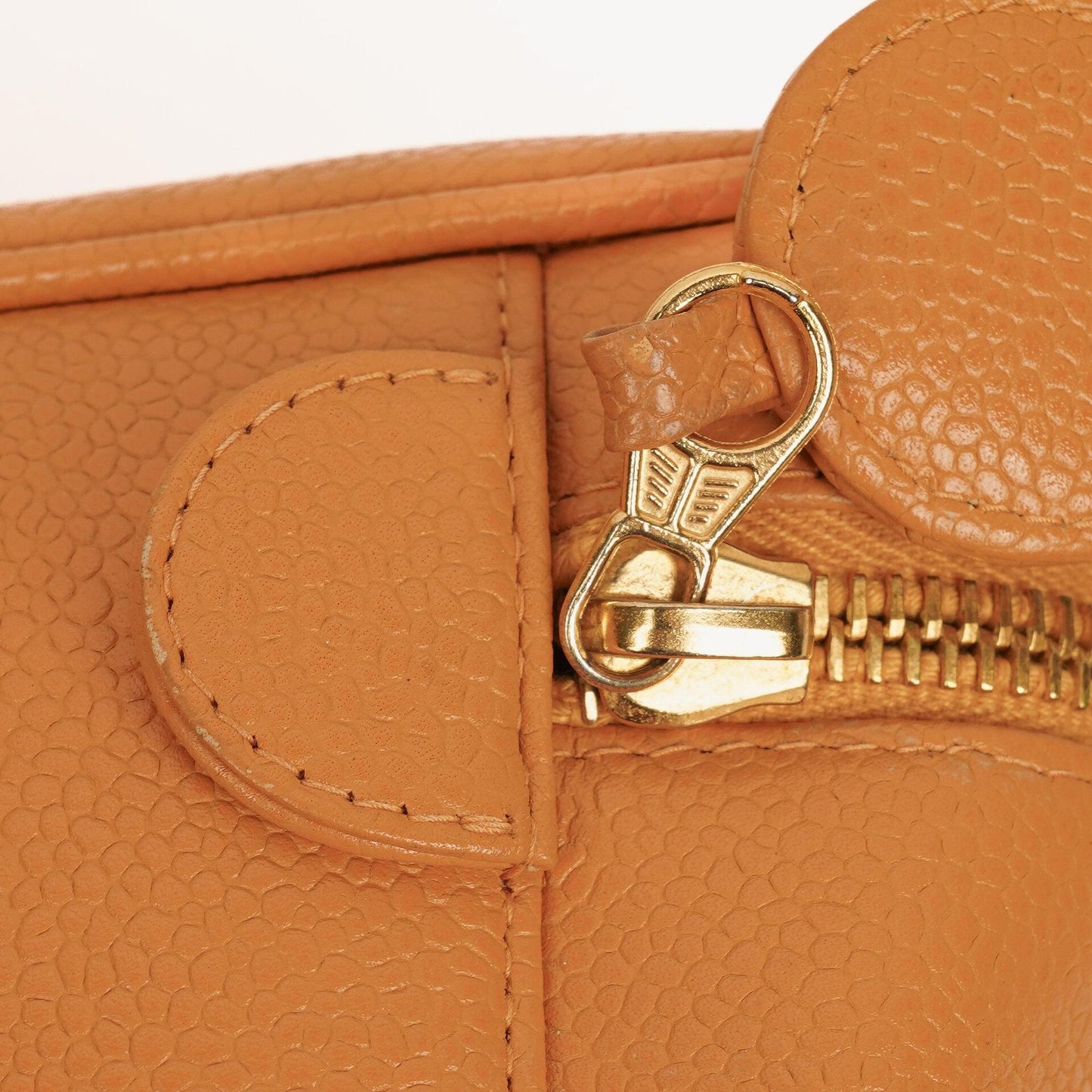 Chanel Leather Cosmetic Vanity Case