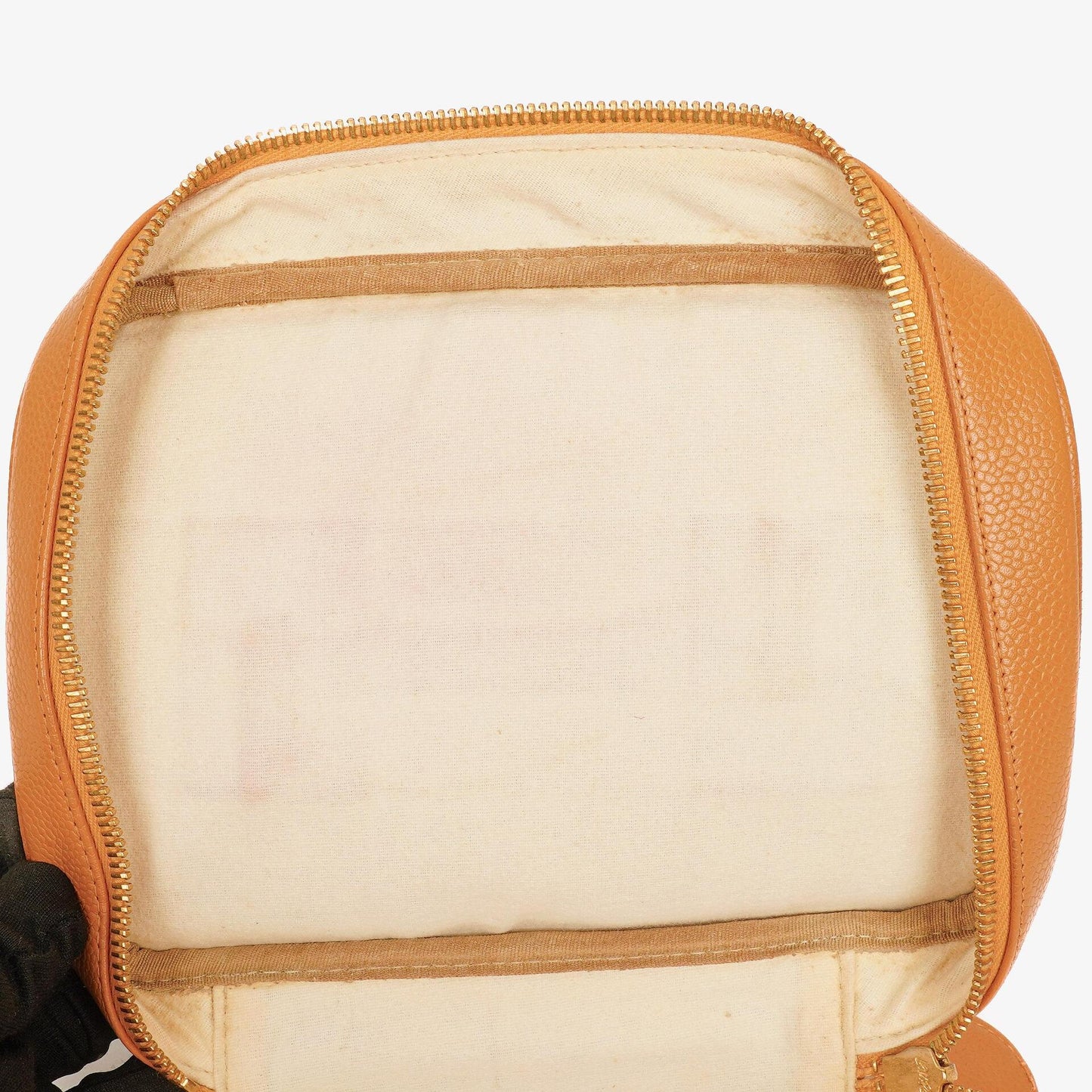 Chanel Leather Cosmetic Vanity Case