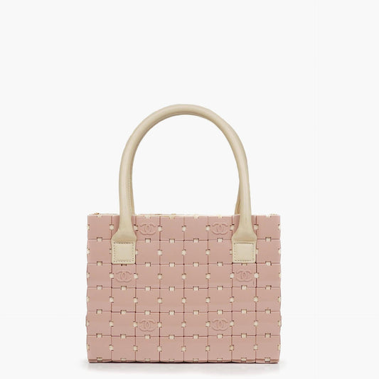 Chanel Light Pink Puzzle Block Handbag