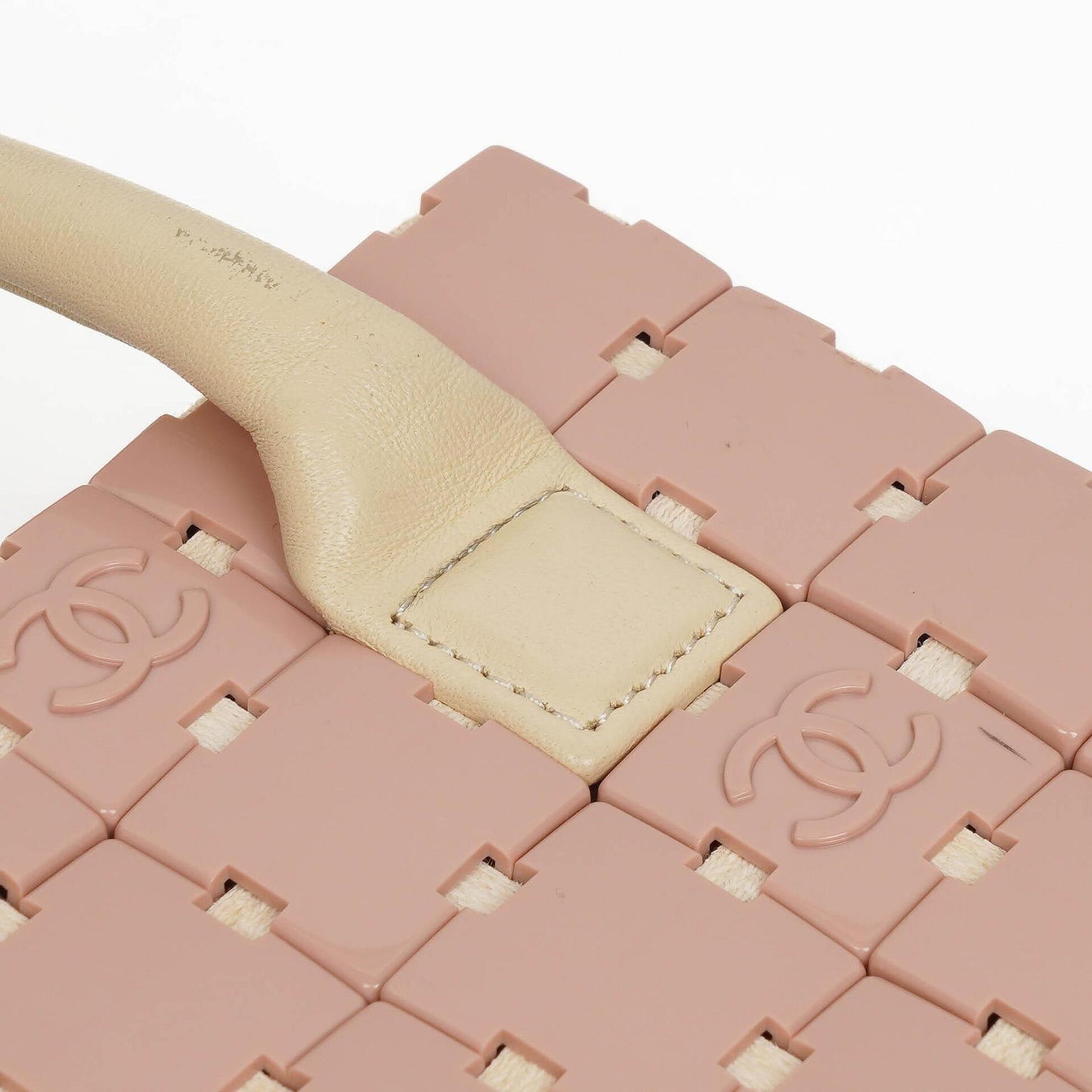 Chanel Light Pink Puzzle Block Handbag
