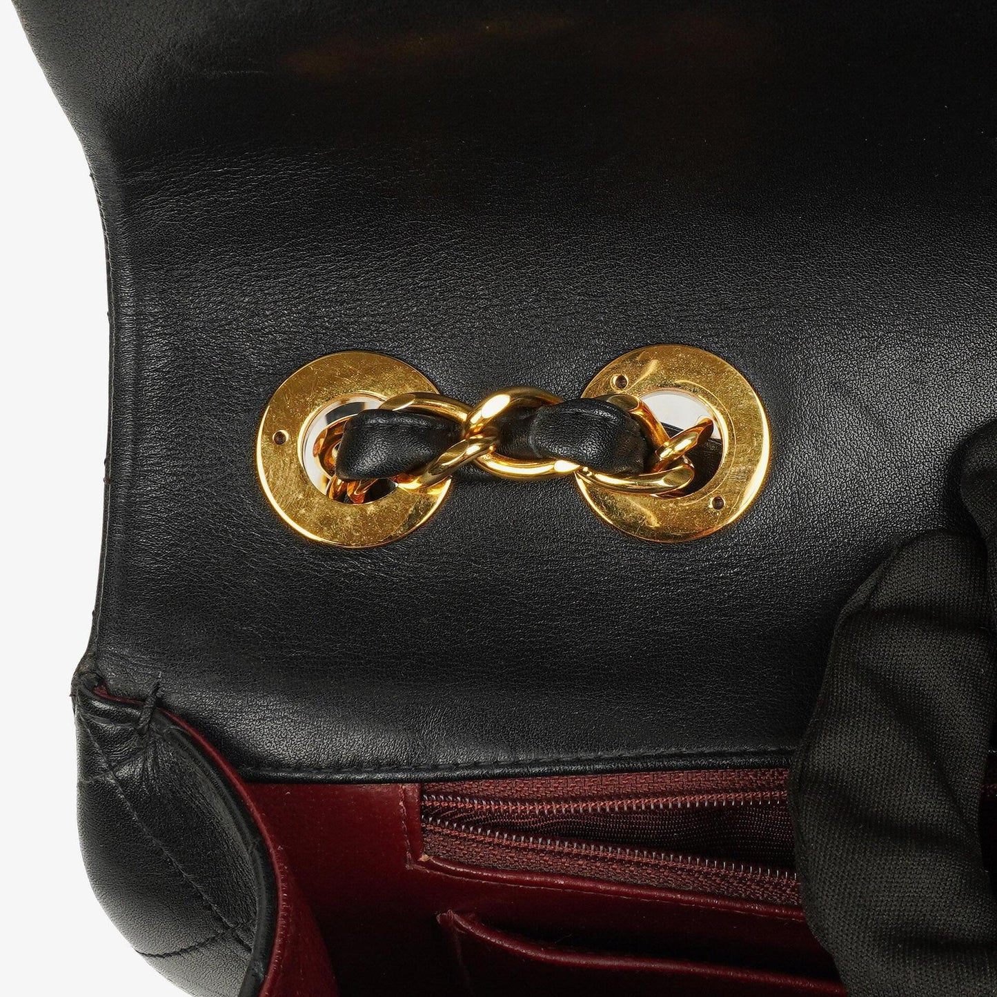 Chanel Maxi Jumbo Classic Single Flap Bag Black Quilted Lambskin 24K Gold-Plated Hardware