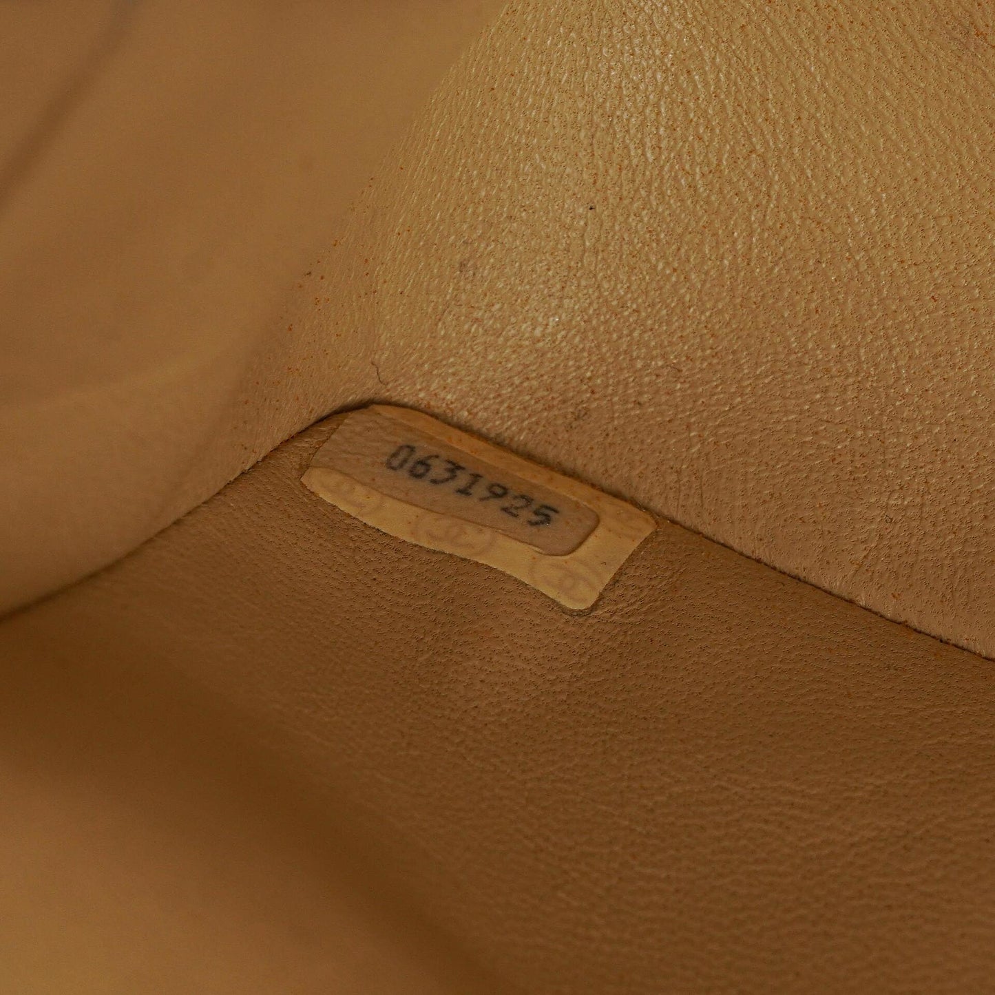 Chanel Maxi Logo Full Flap Bag Beige Quilted Leather With 24K Gold-Plated Hardware