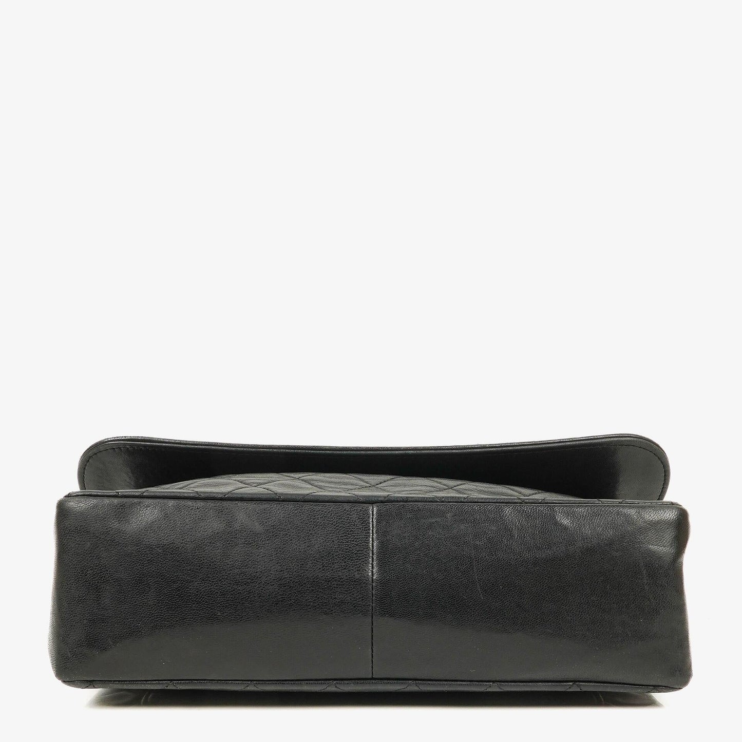 Chanel Medium Black Lambskin Quilted Single Flap Bag 24K Gold-Plated Hardware