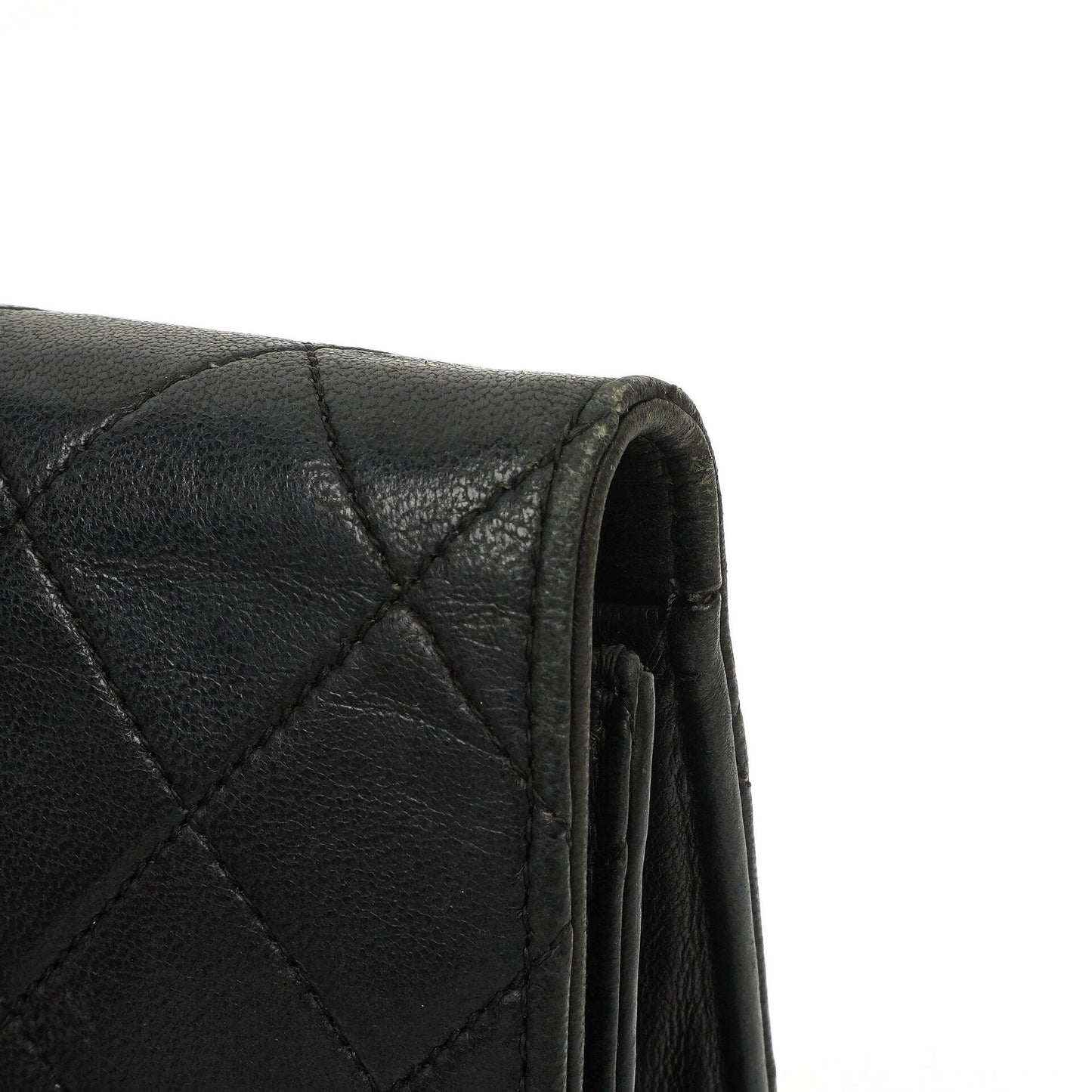 Chanel Medium Classic Black Quilted Lambskin Single Flap Bag With Gold-Tone Hardware