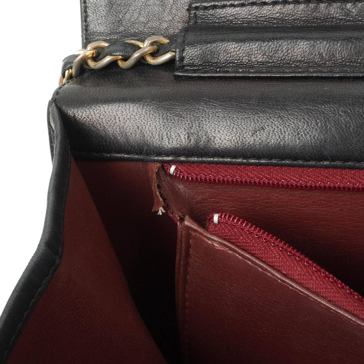 Chanel Medium Classic Black Quilted Lambskin Single Flap Bag With Gold-Tone Hardware