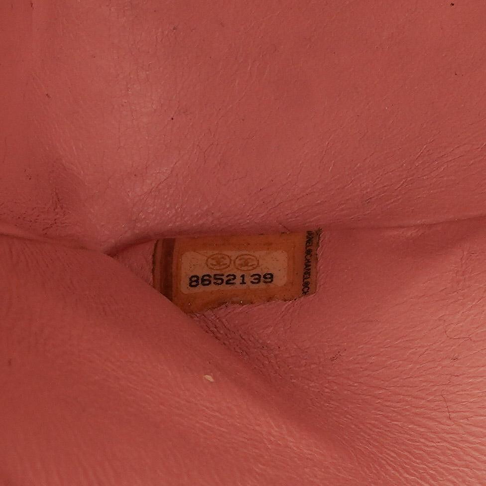 Chanel Medium Classic Double Flap Bag Pink Quilted Caviar Leather With 24K Gold-Plated Hardware