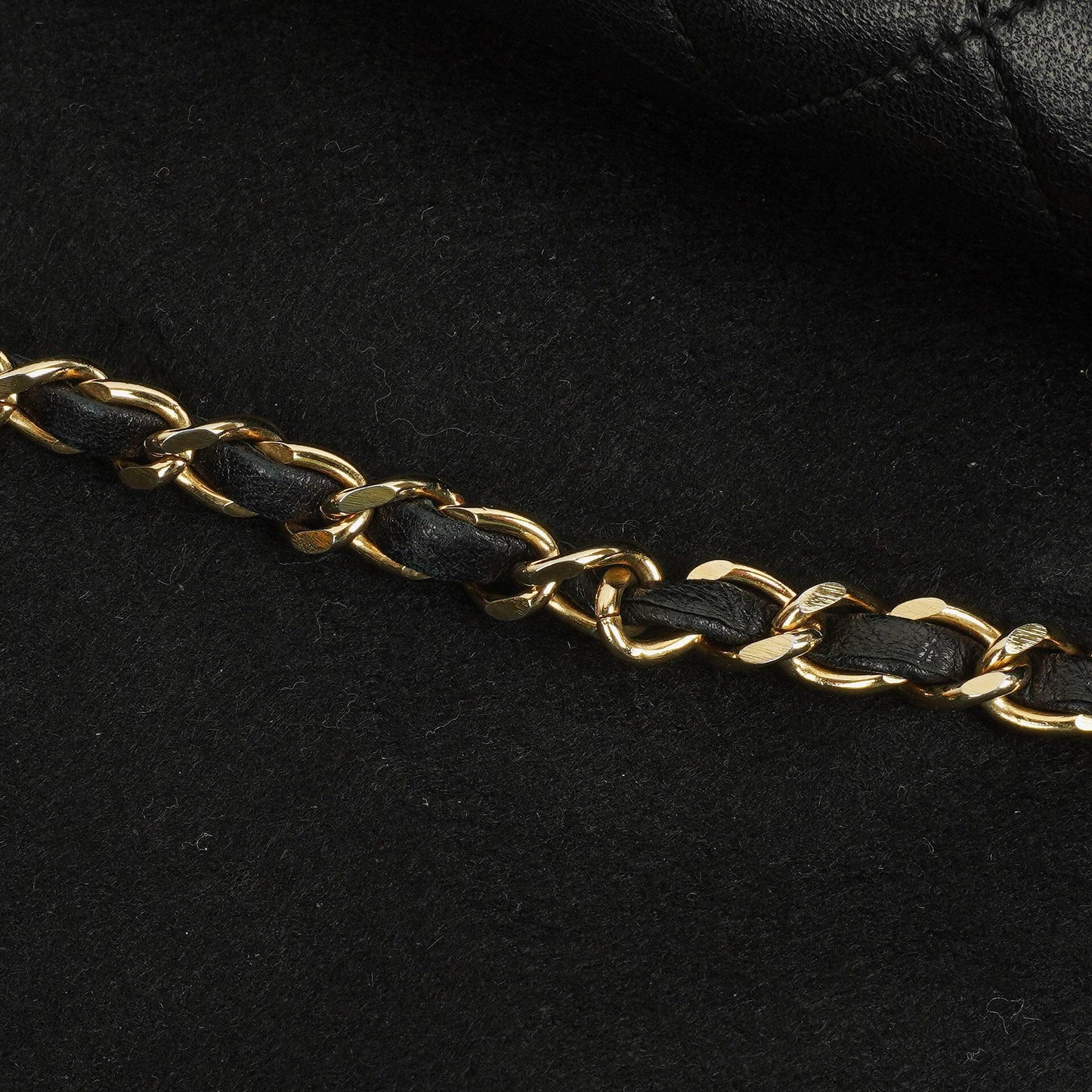 Chanel Medium Classic Single Flap Bag Black Quilted Lambskin With Gold-Toned Hardware