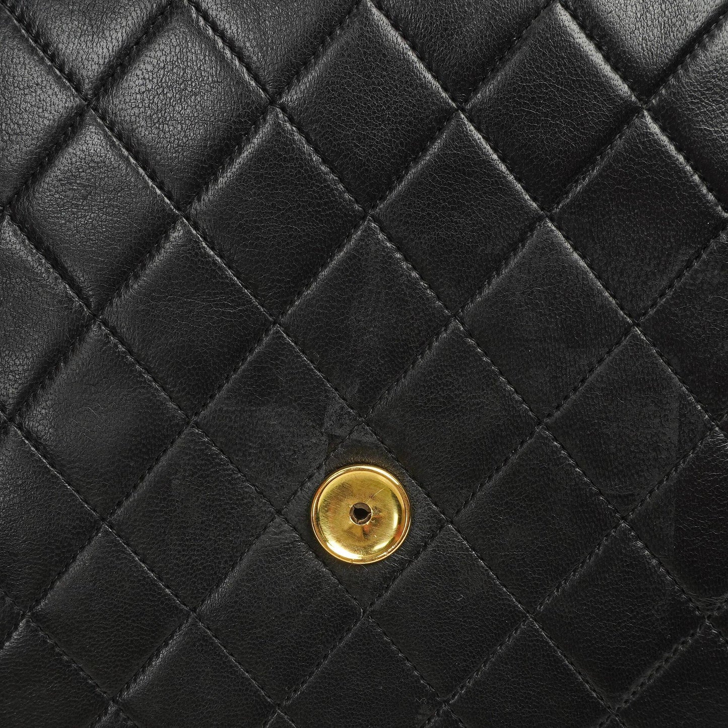 Chanel Medium Classic Single Flap Bag Dark Navy Quilted Lambskin Gold-Tone Hardware