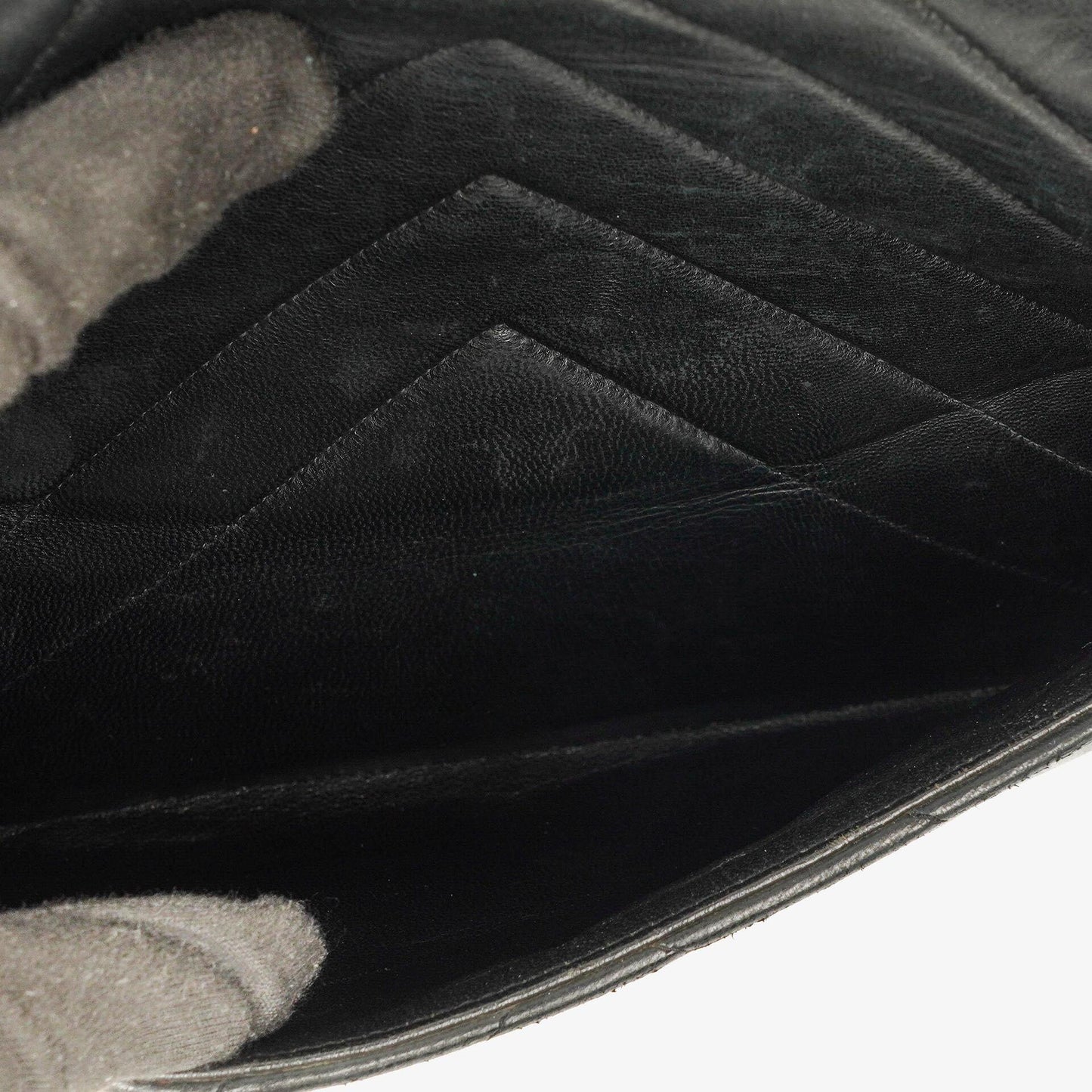 Chanel Medium Flap Bag Black Chevron Lambskin 24K Gold-Plated Hardware
